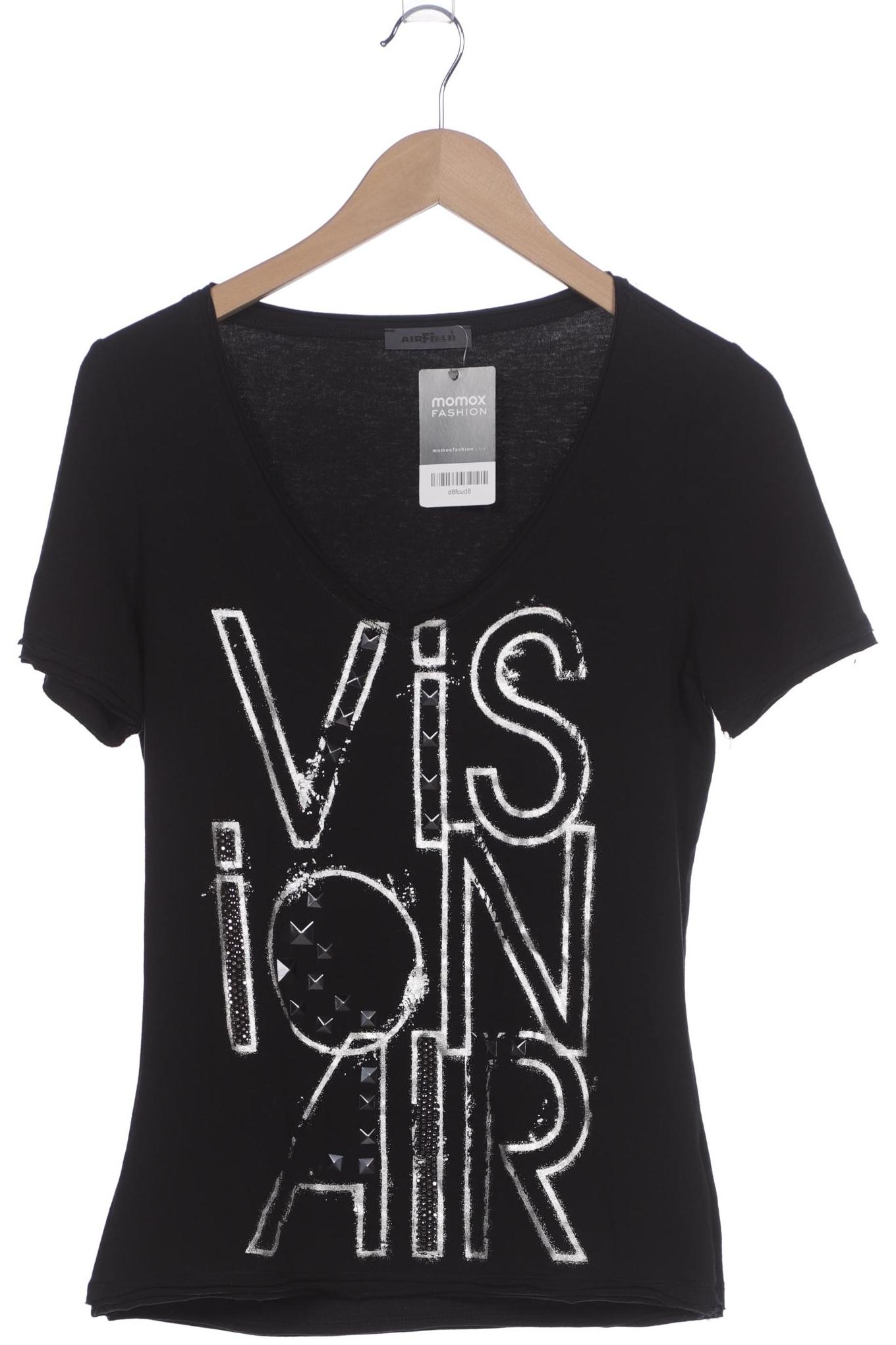 

Airfield Damen T-Shirt, schwarz, Gr. 36