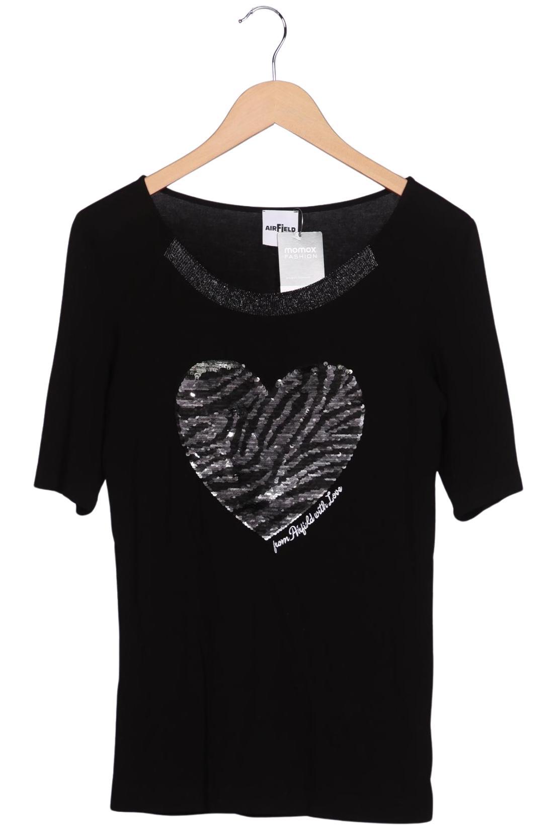 

Airfield Damen T-Shirt, schwarz, Gr. 36