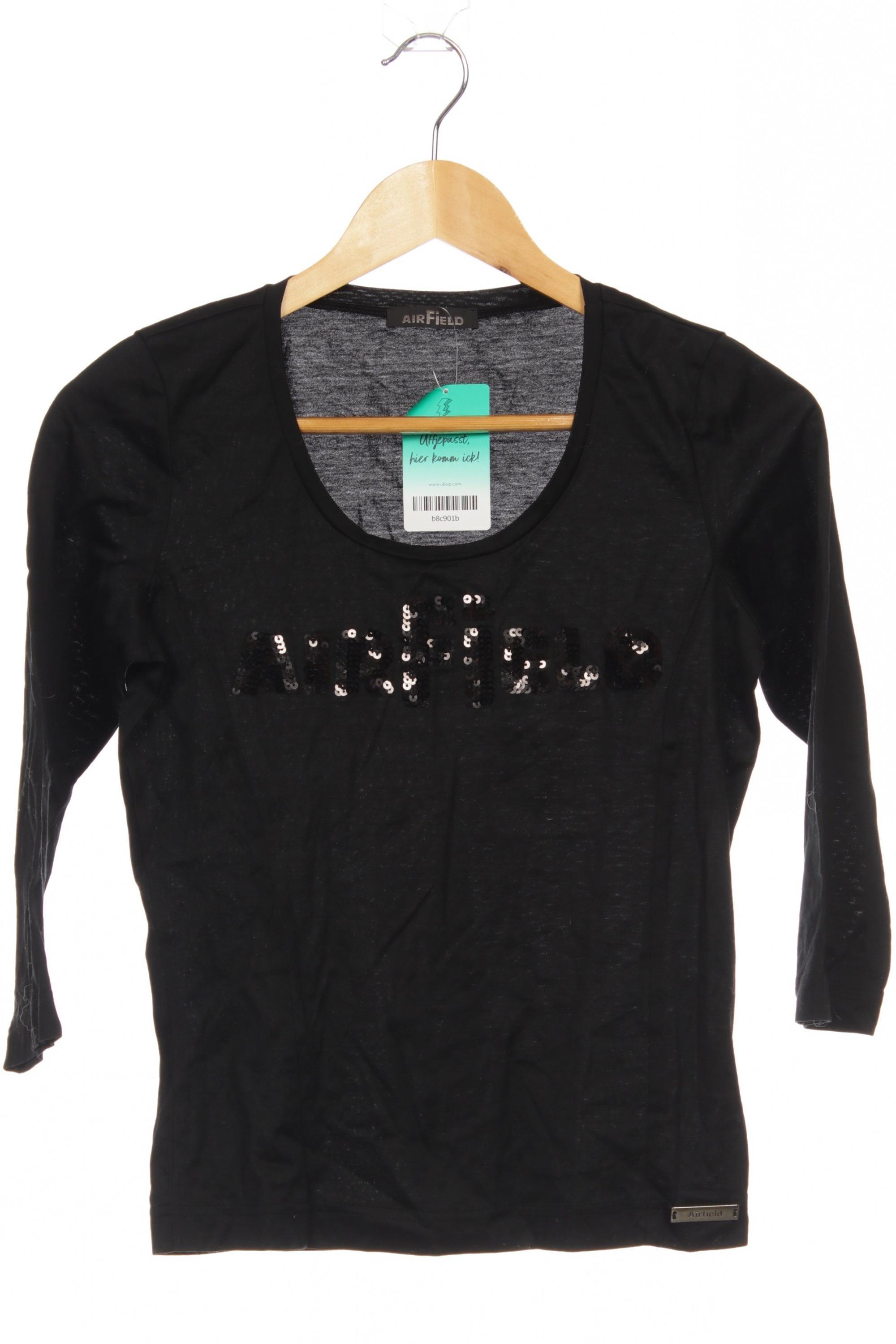 

Airfield Damen Langarmshirt, schwarz, Gr. 36