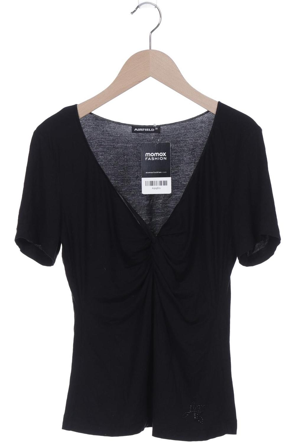 

Airfield Damen T-Shirt, schwarz, Gr. 38