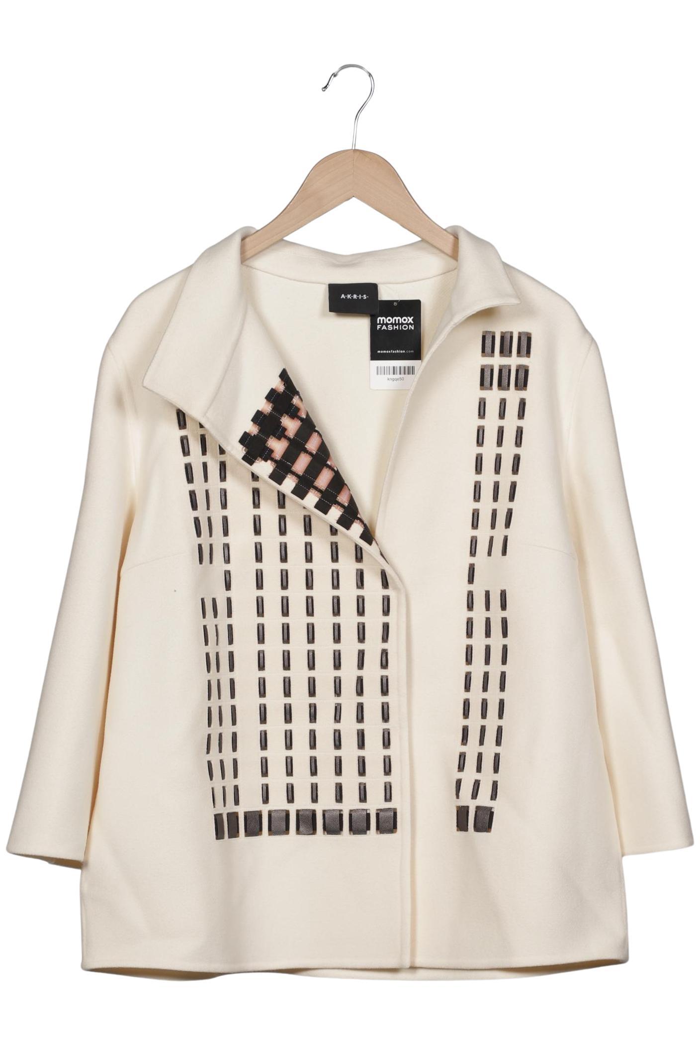 

Akris Damen Jacke, cremeweiß, Gr. 42