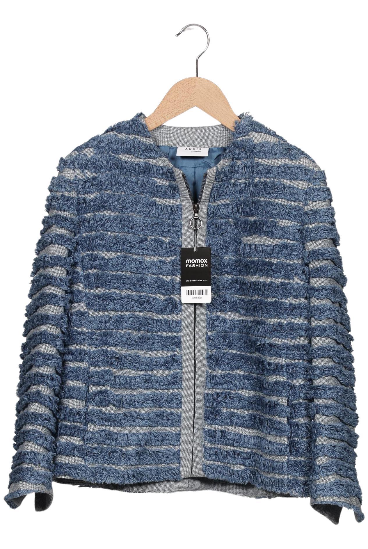 

Akris Damen Jacke, blau, Gr. 40