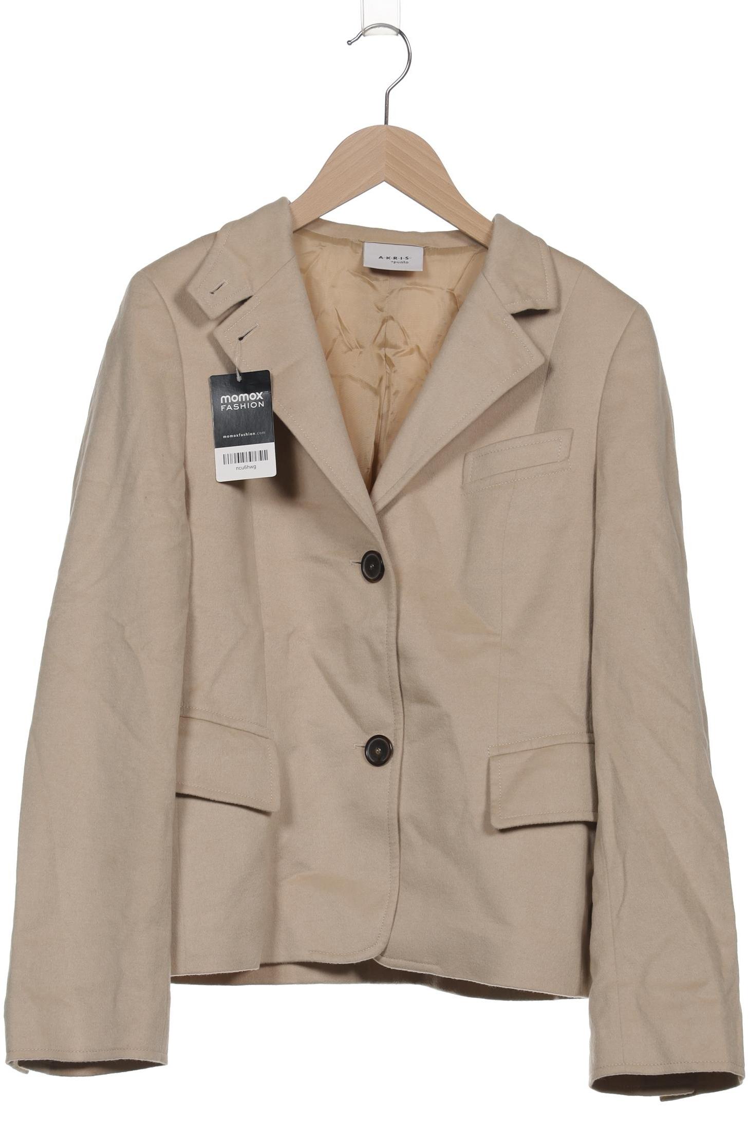 

Akris Damen Jacke, beige, Gr. 40