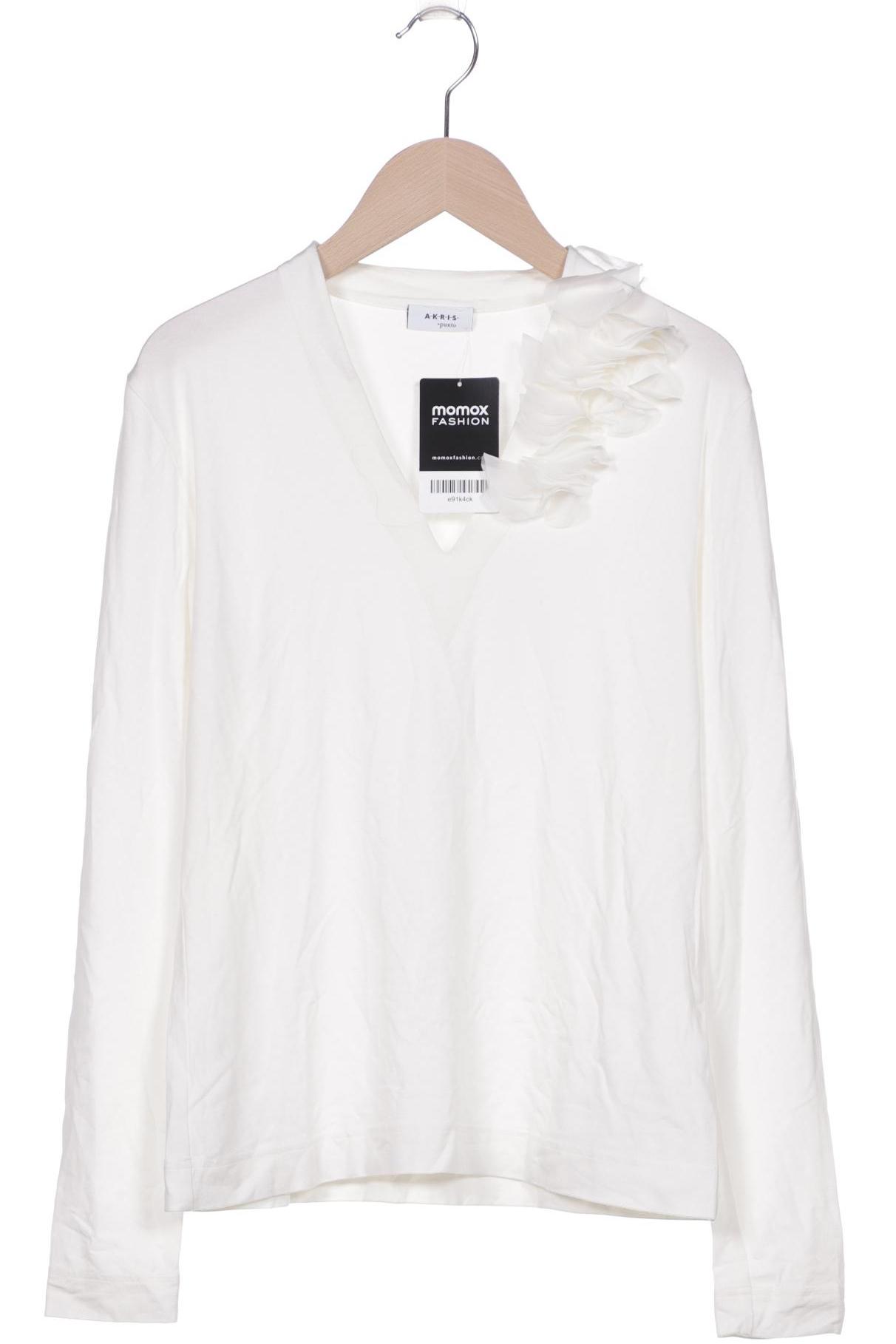 

Akris Damen Langarmshirt, weiß