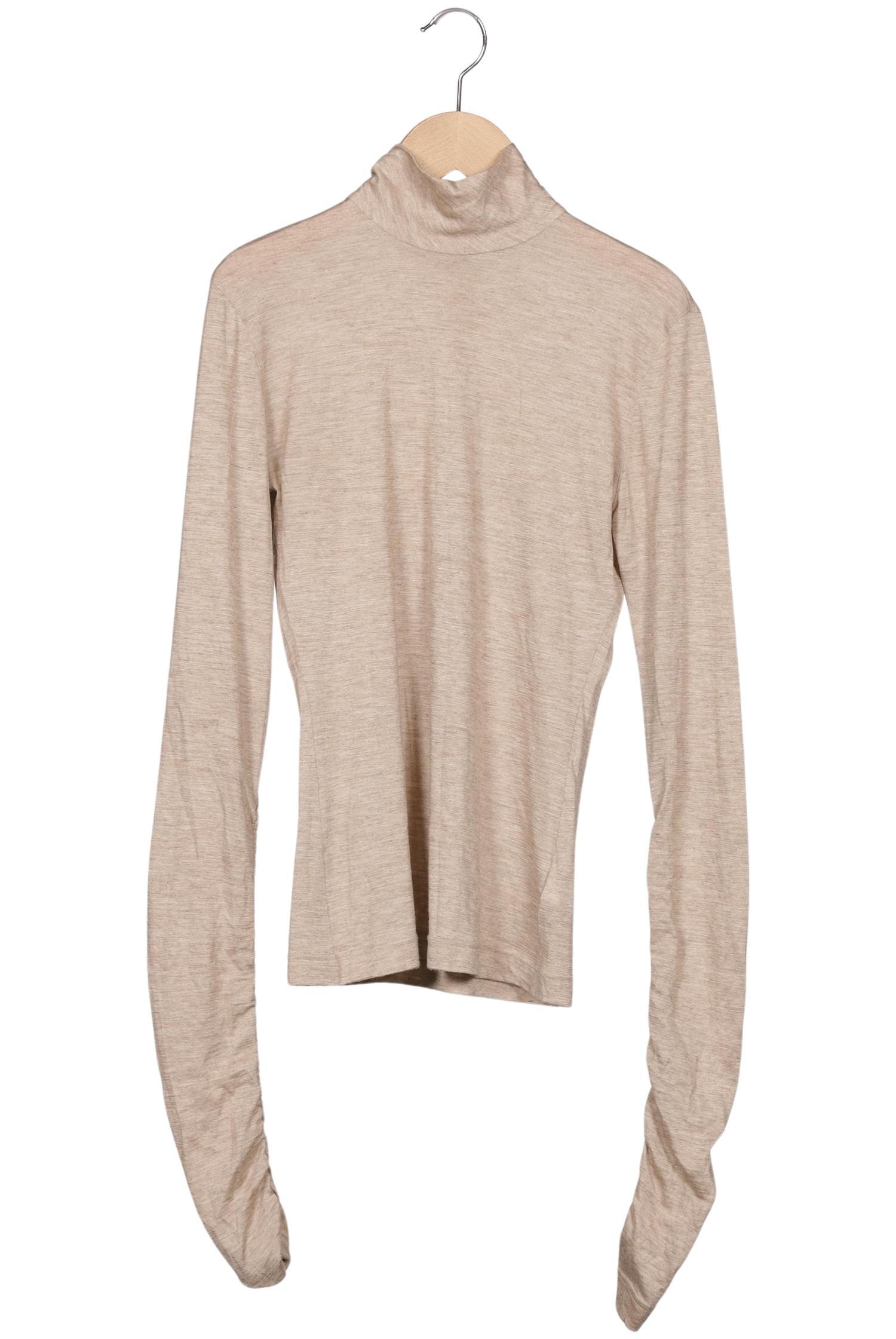 

Akris Damen Langarmshirt, beige, Gr. 34