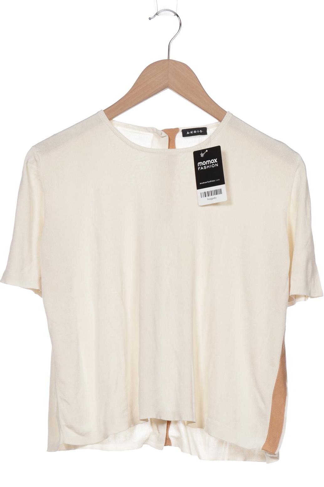 

Akris Damen Pullover, cremeweiß, Gr. 42