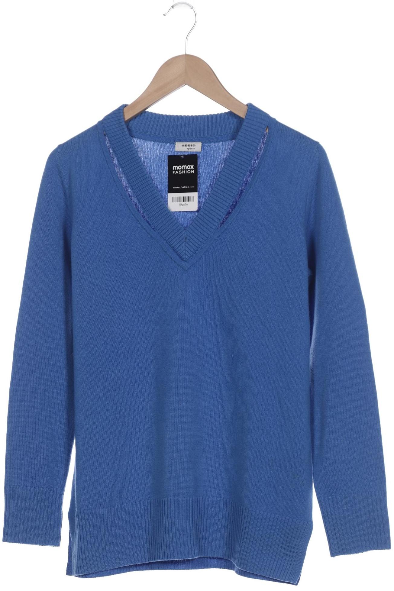 

Akris Damen Pullover, blau, Gr. 36