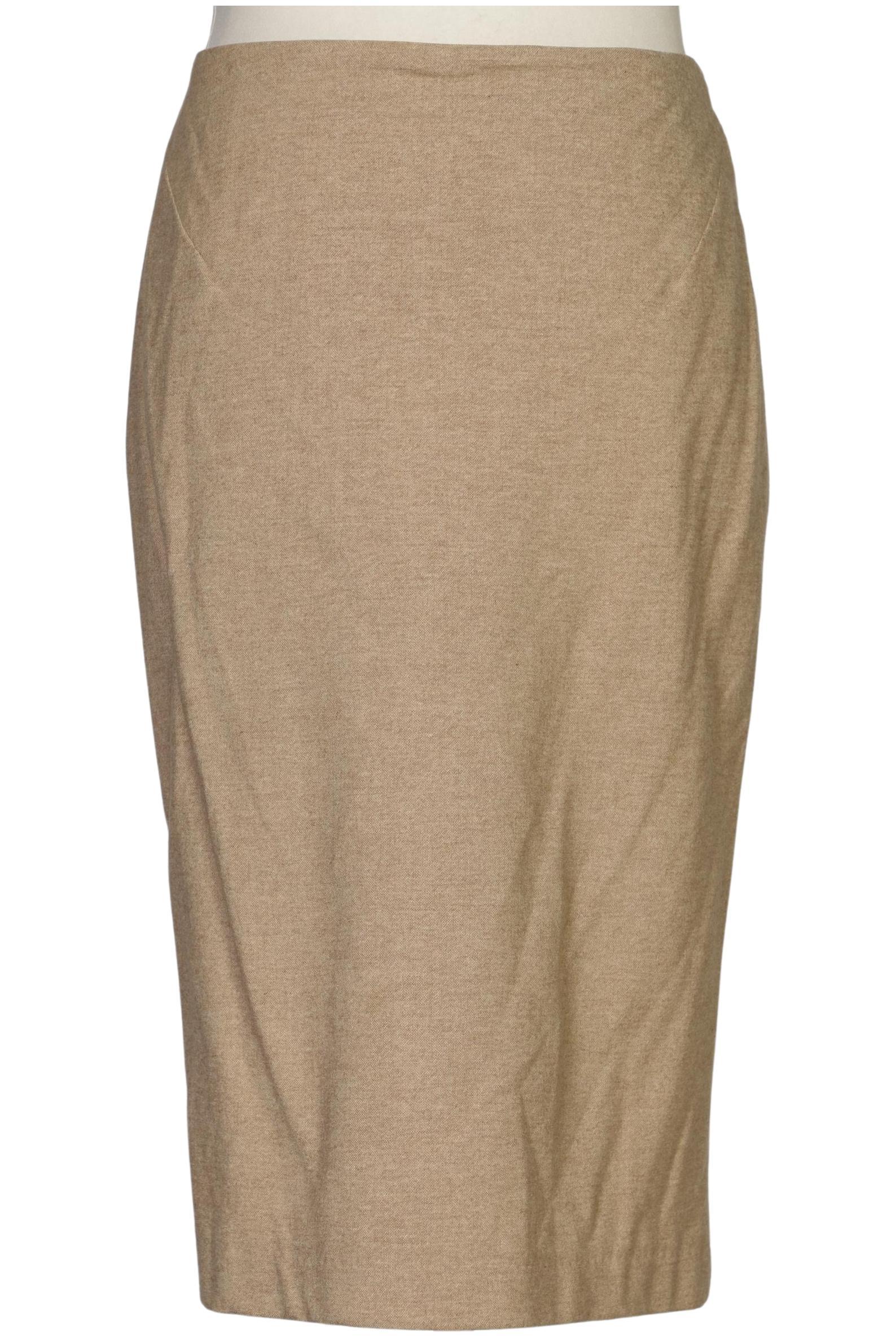 

Akris Damen Rock, beige, Gr. 33