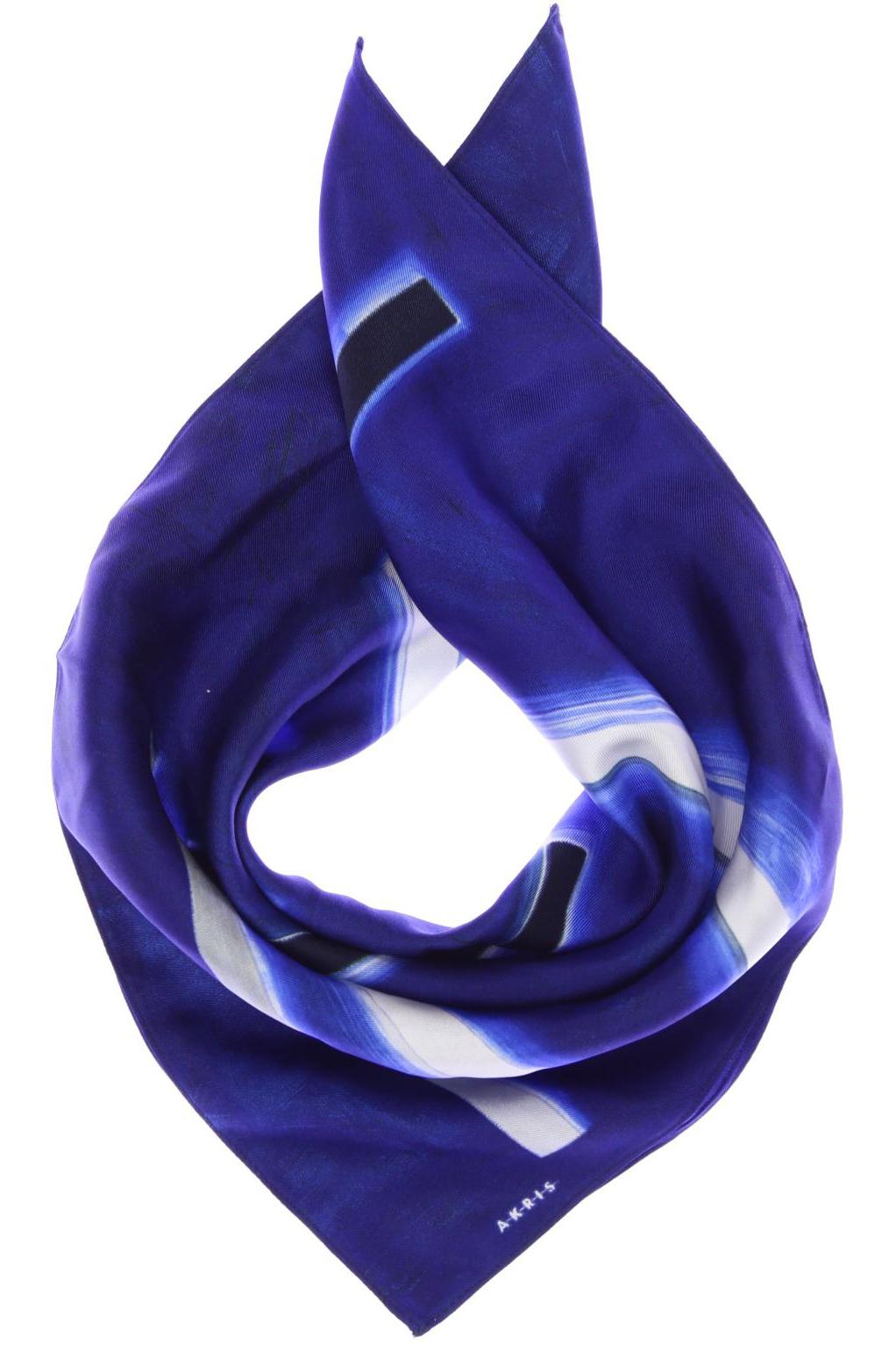 

Akris Damen Schal, blau, Gr.