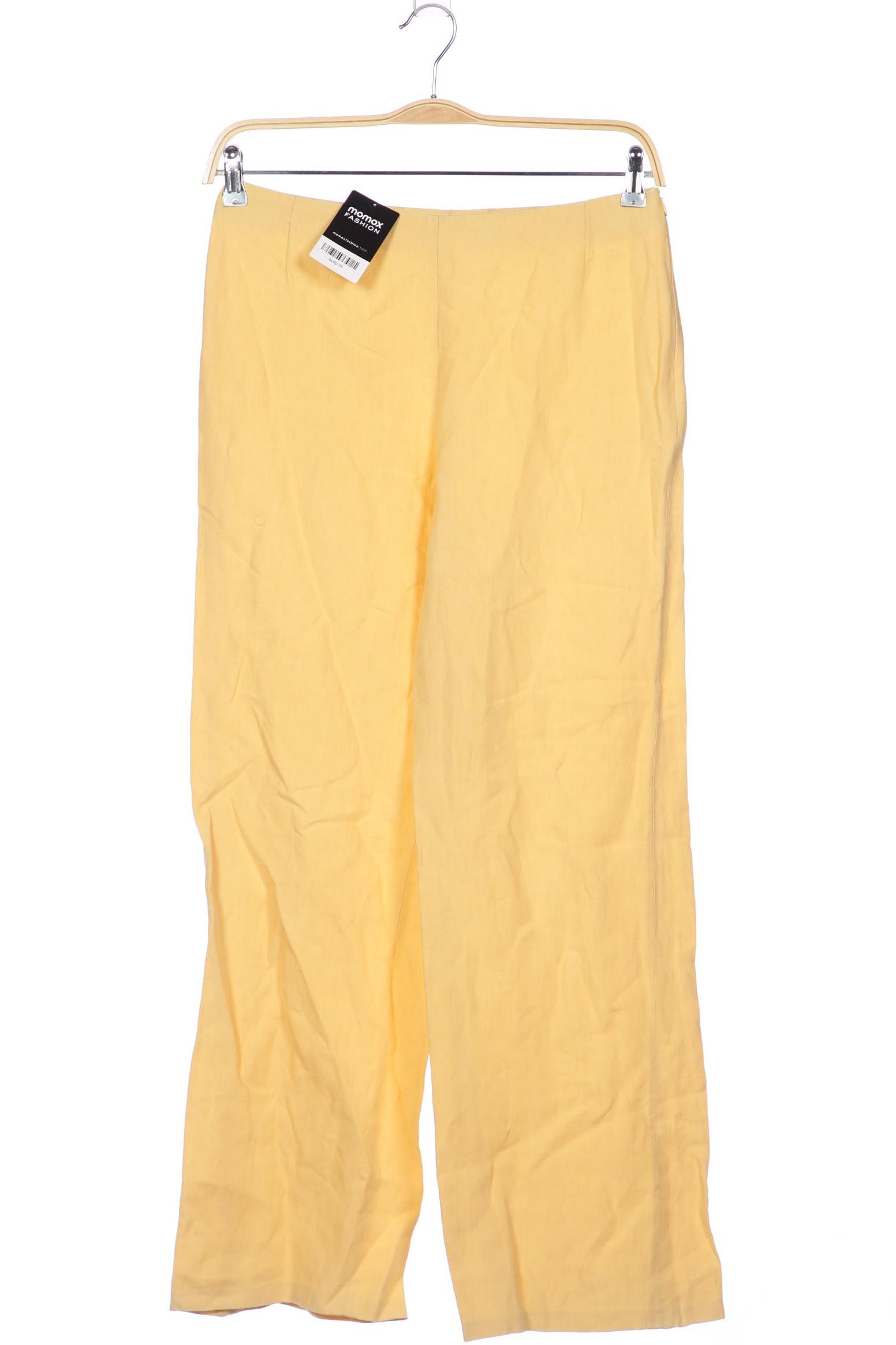 

Akris Damen Stoffhose, gelb, Gr. 38