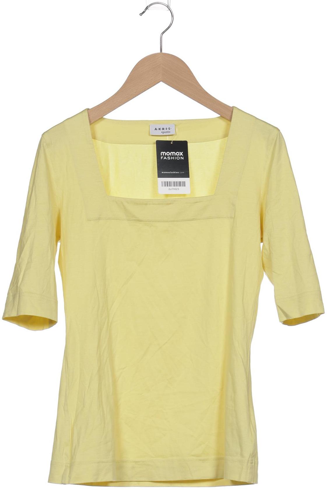 

Akris Damen T-Shirt, gelb, Gr. 34