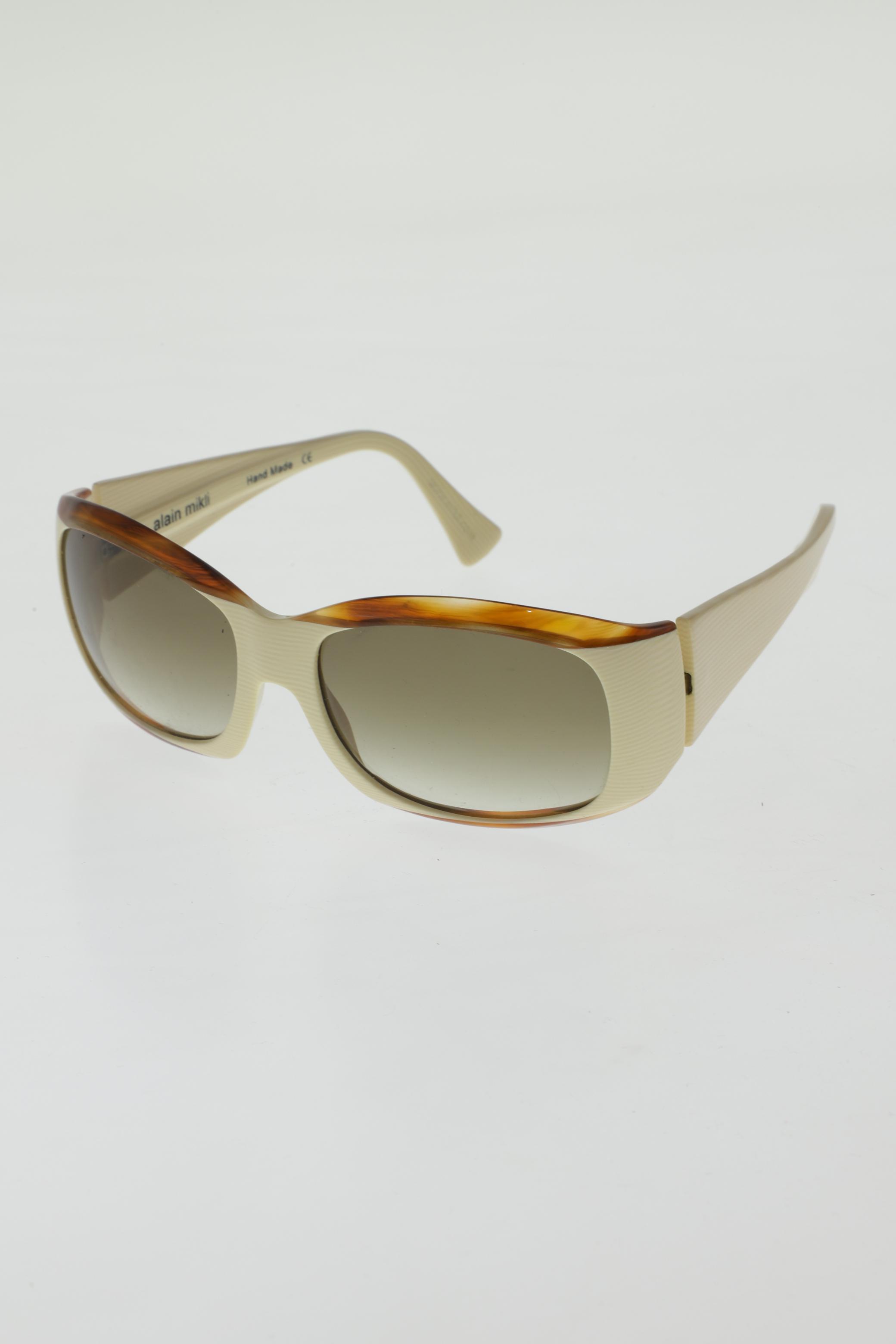 

alain mikli Damen Sonnenbrille, cremeweiß