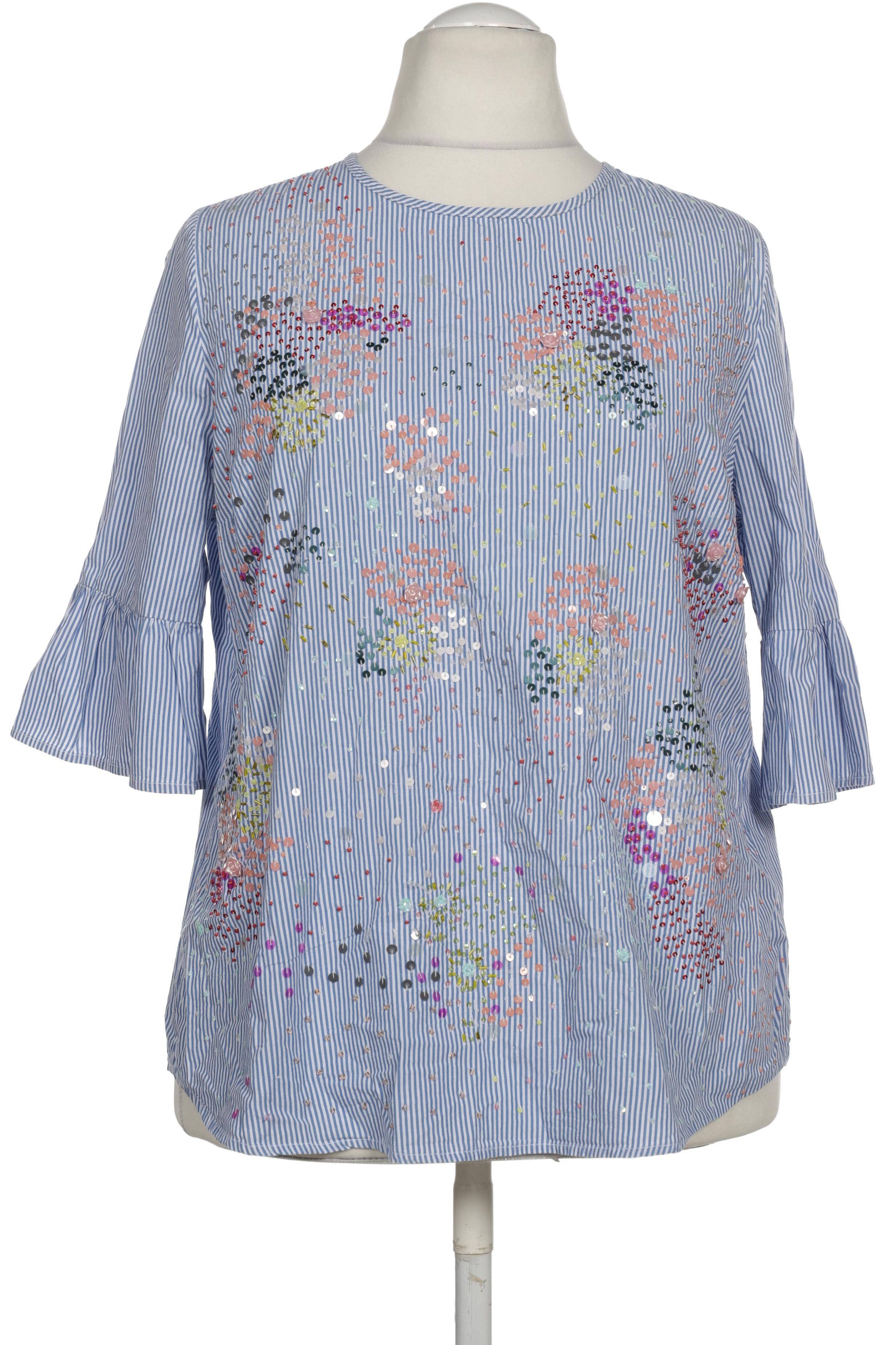 

Alba Moda Damen Bluse, blau, Gr.