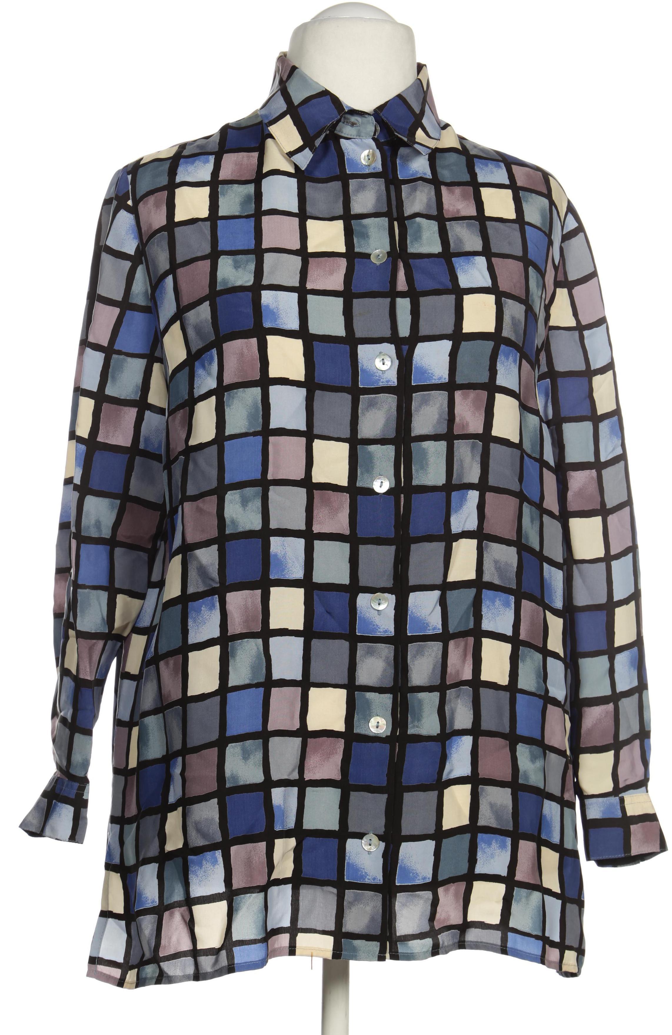 

Alba Moda Damen Bluse, blau, Gr. 46