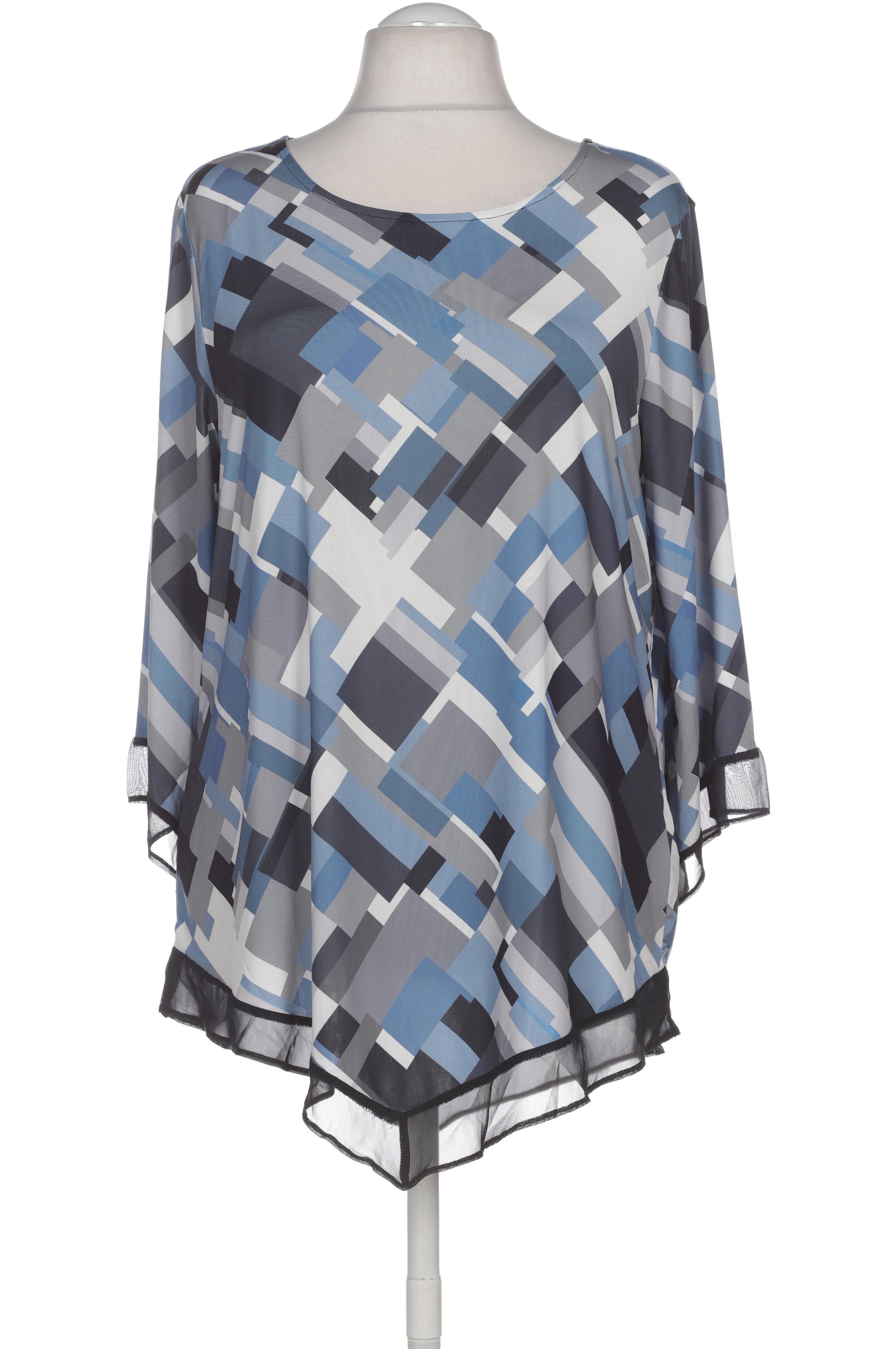 

Alba Moda Damen Bluse, blau, Gr. 48