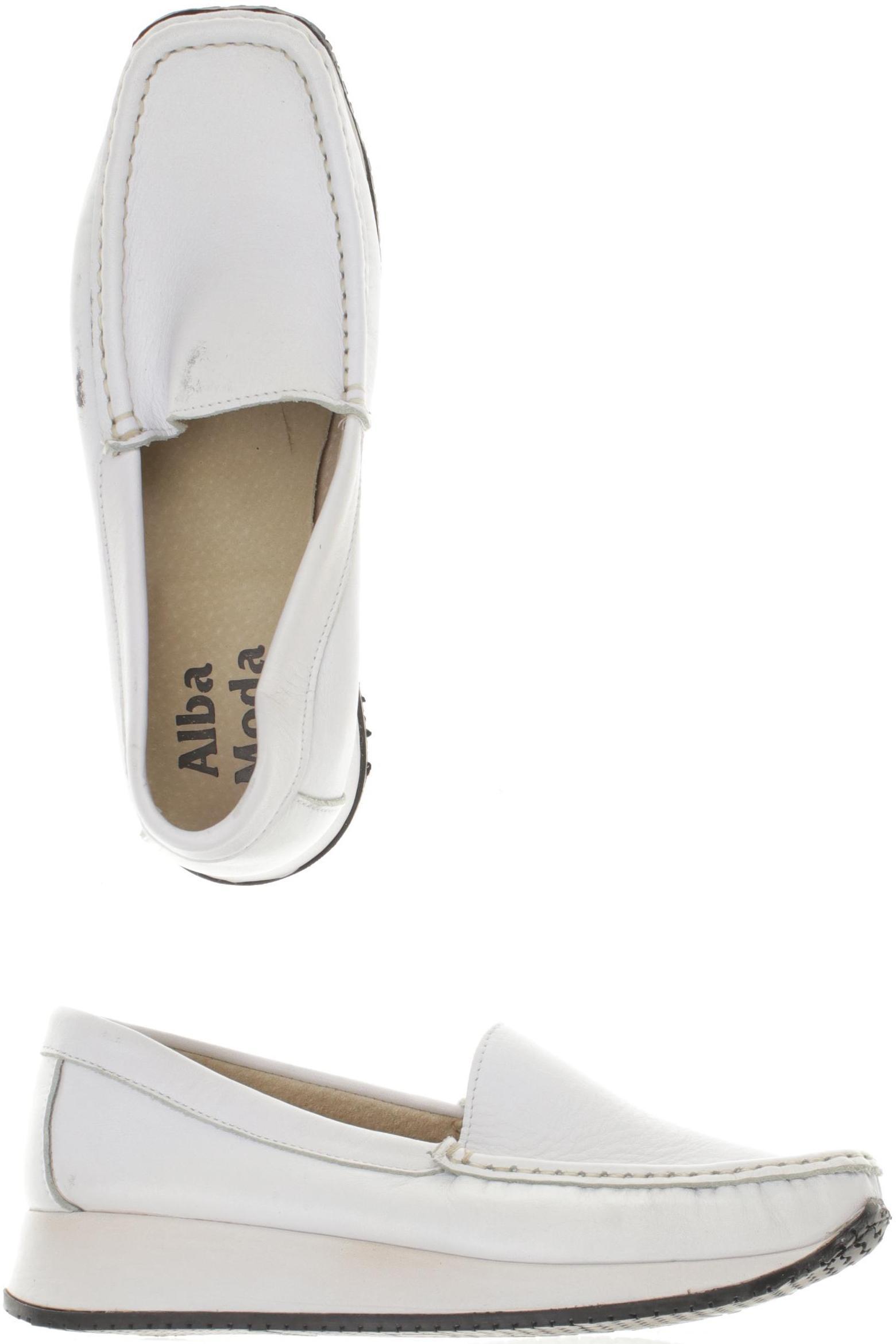 

Alba Moda Damen Halbschuh, weiß, Gr. 36
