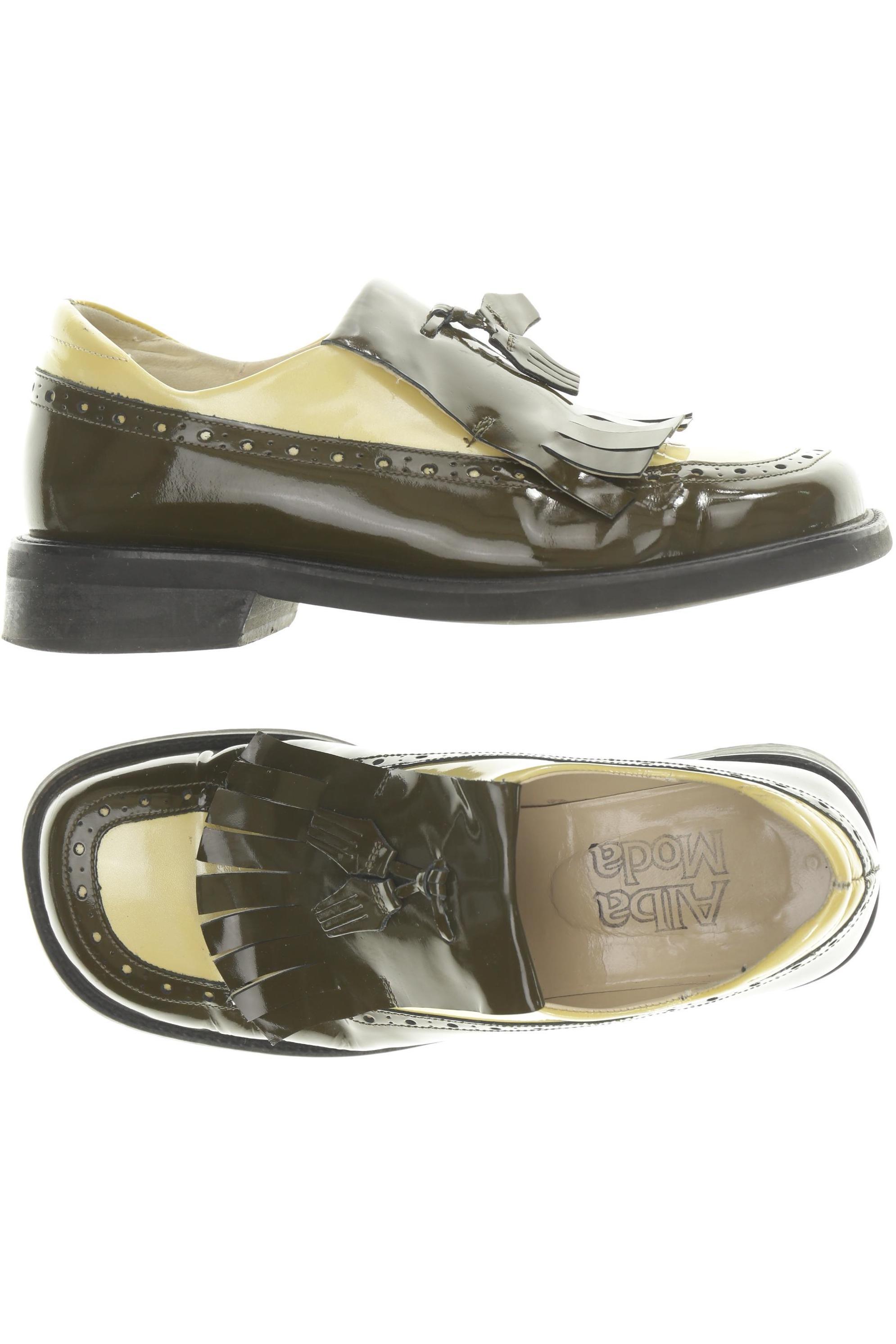 

Alba Moda Damen Halbschuh, grün, Gr. 38