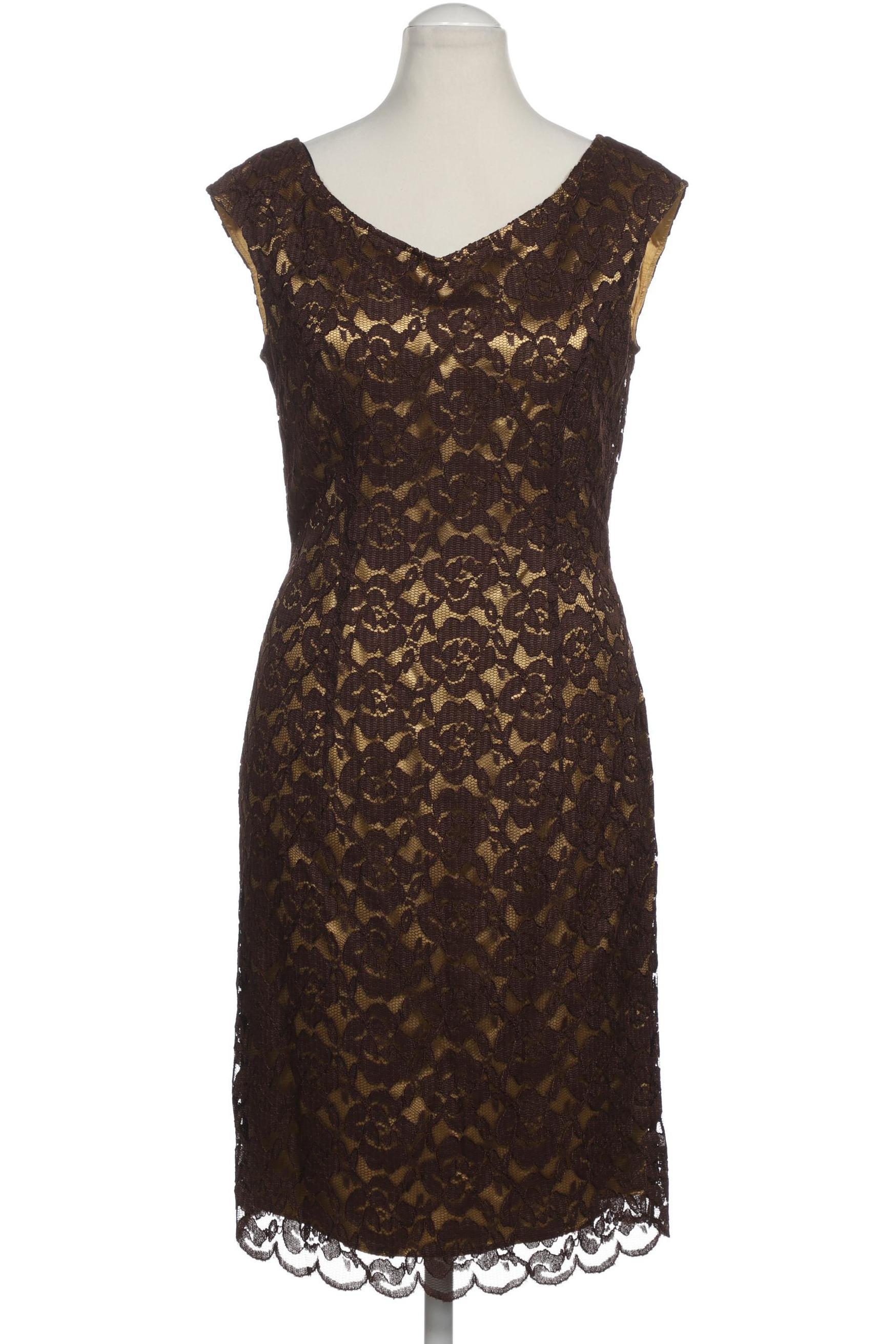 

Alba Moda Damen Kleid, braun, Gr. 40