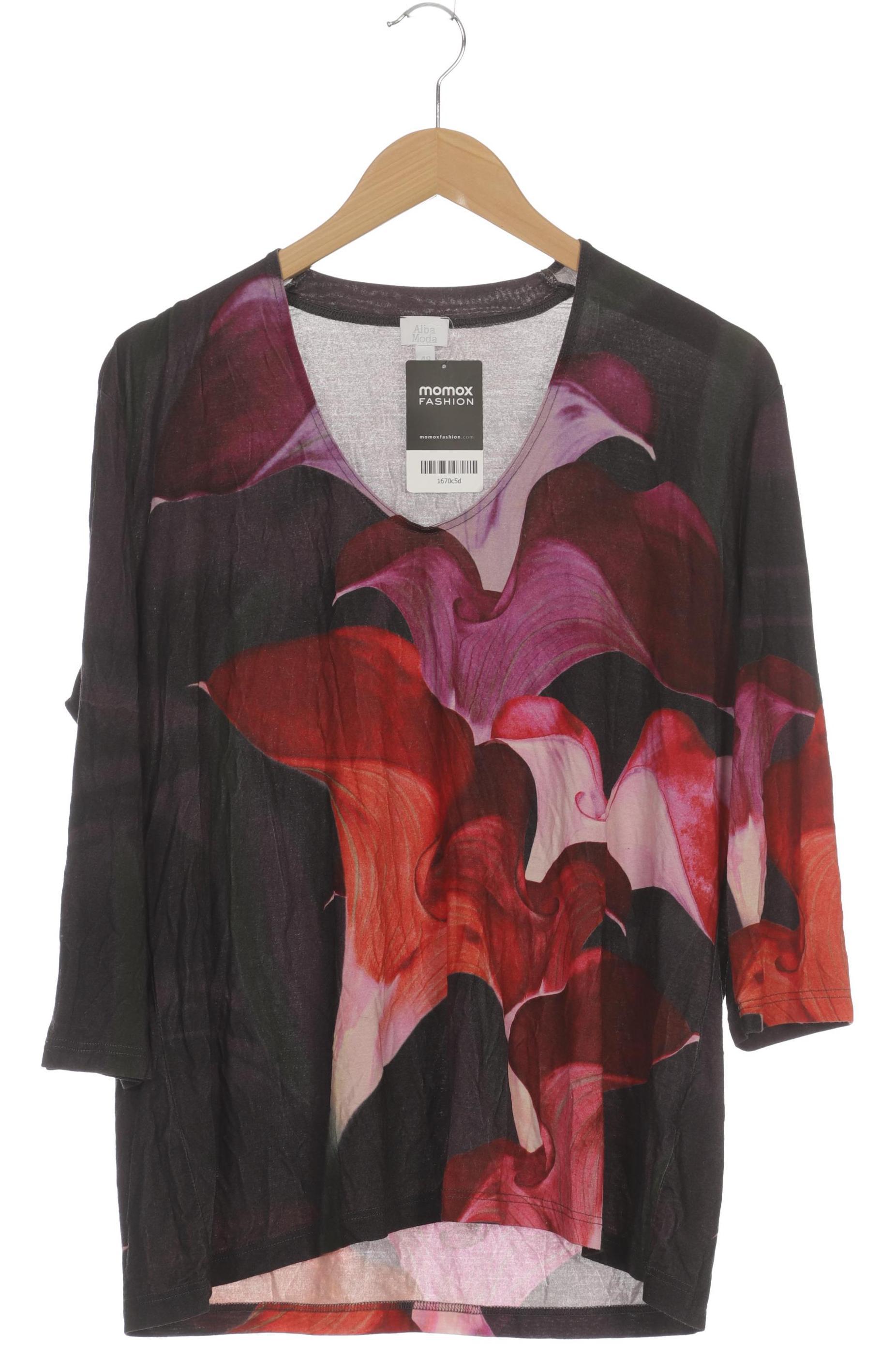 

Alba Moda Damen Langarmshirt, grau, Gr. 48