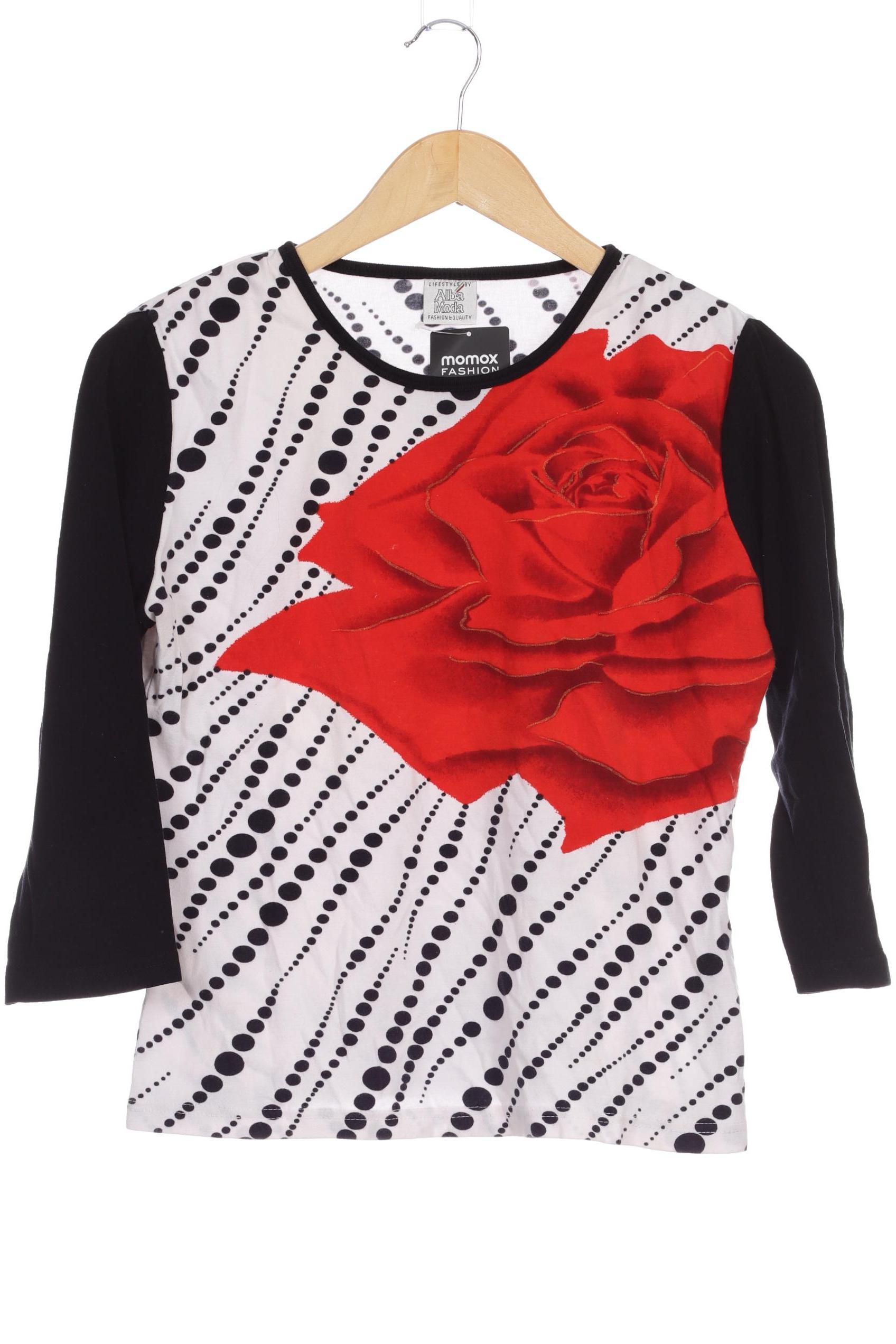 

Alba Moda Damen Langarmshirt, rot, Gr. 40