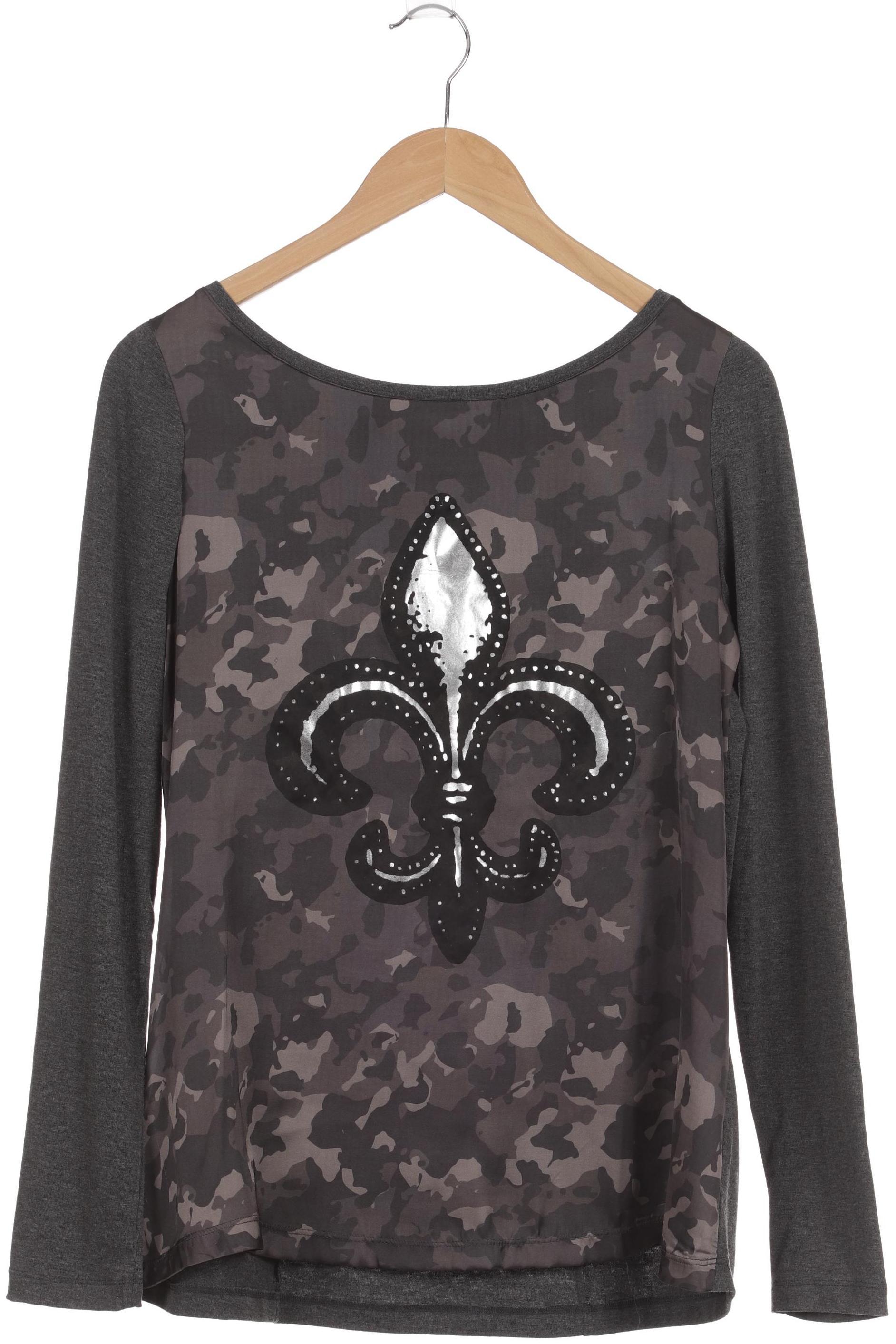 

Alba Moda Damen Langarmshirt, grau, Gr. 38