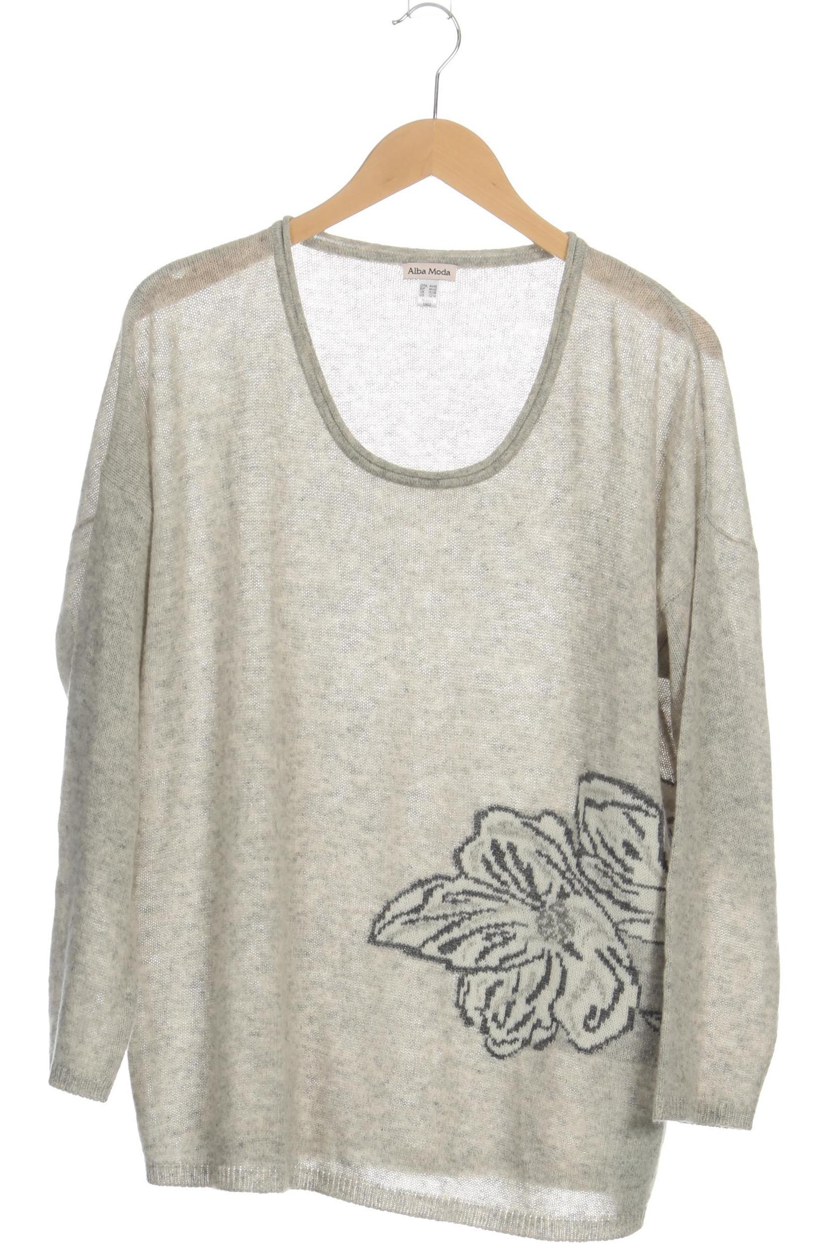 

Alba Moda Damen Pullover, grau, Gr. 44