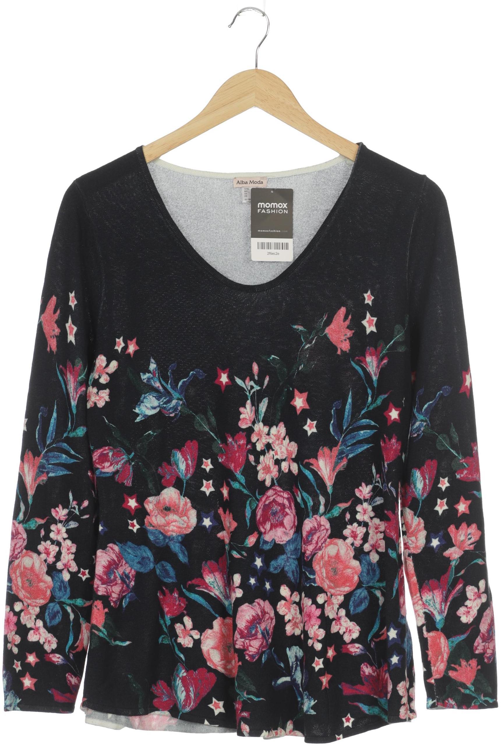 

Alba Moda Damen Pullover, blau, Gr. 40