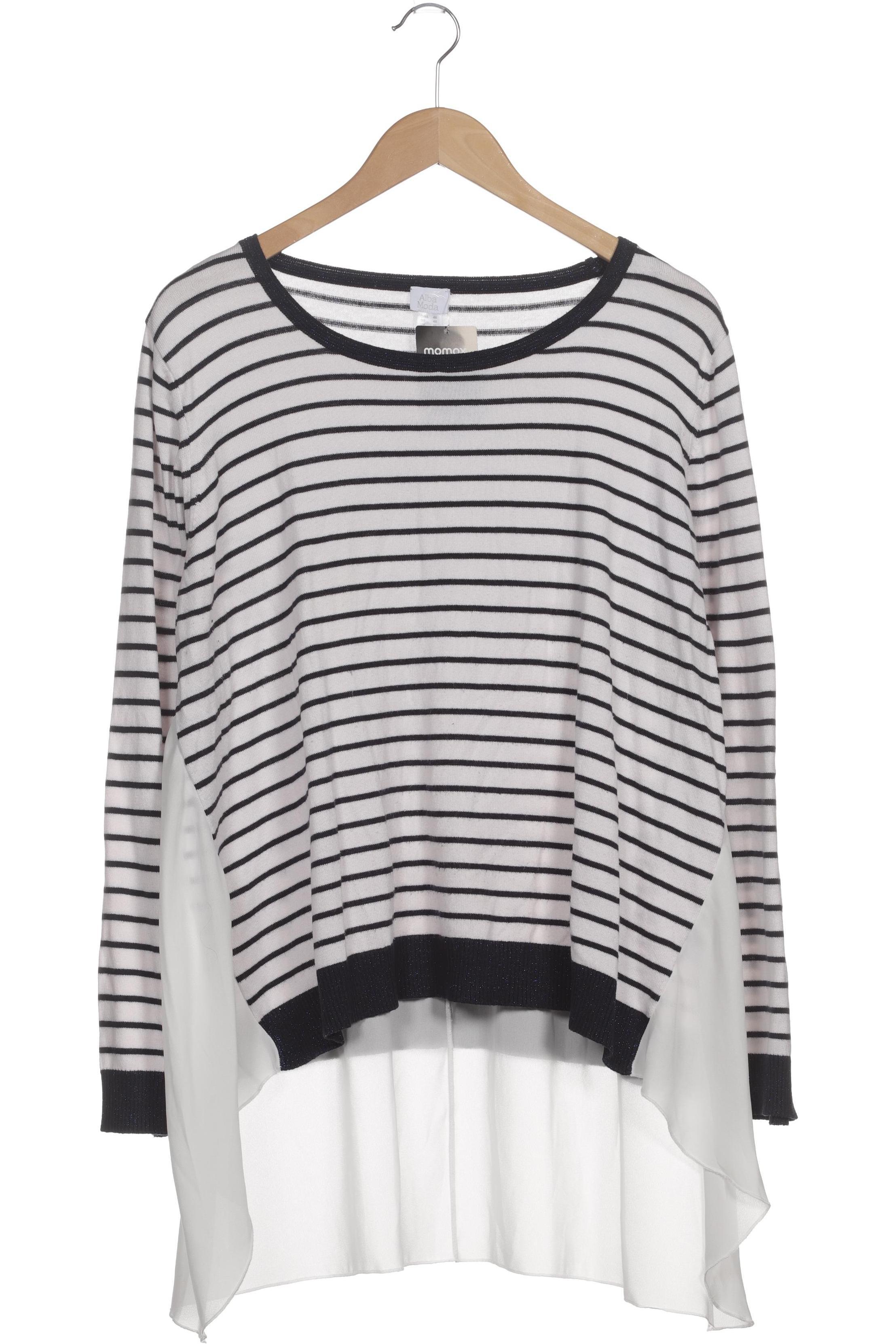 

Alba Moda Damen Pullover, weiß, Gr. 46