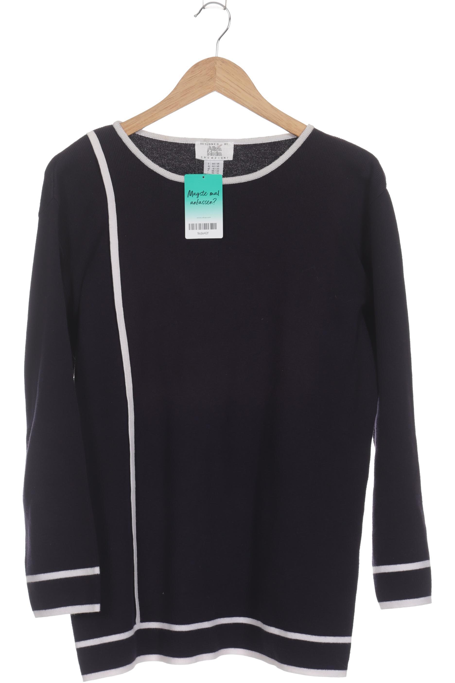

Alba Moda Damen Pullover, blau, Gr. 44
