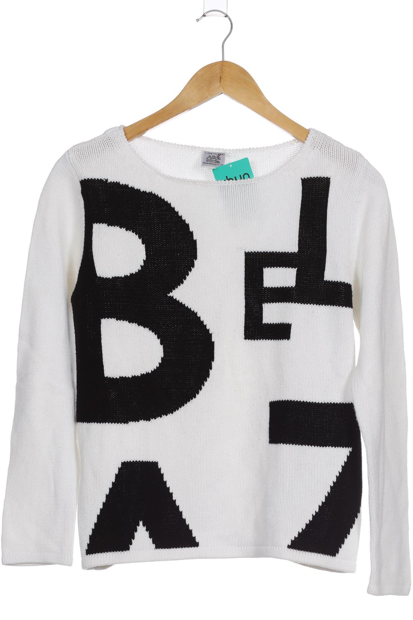 

Alba Moda Damen Pullover, weiß, Gr.