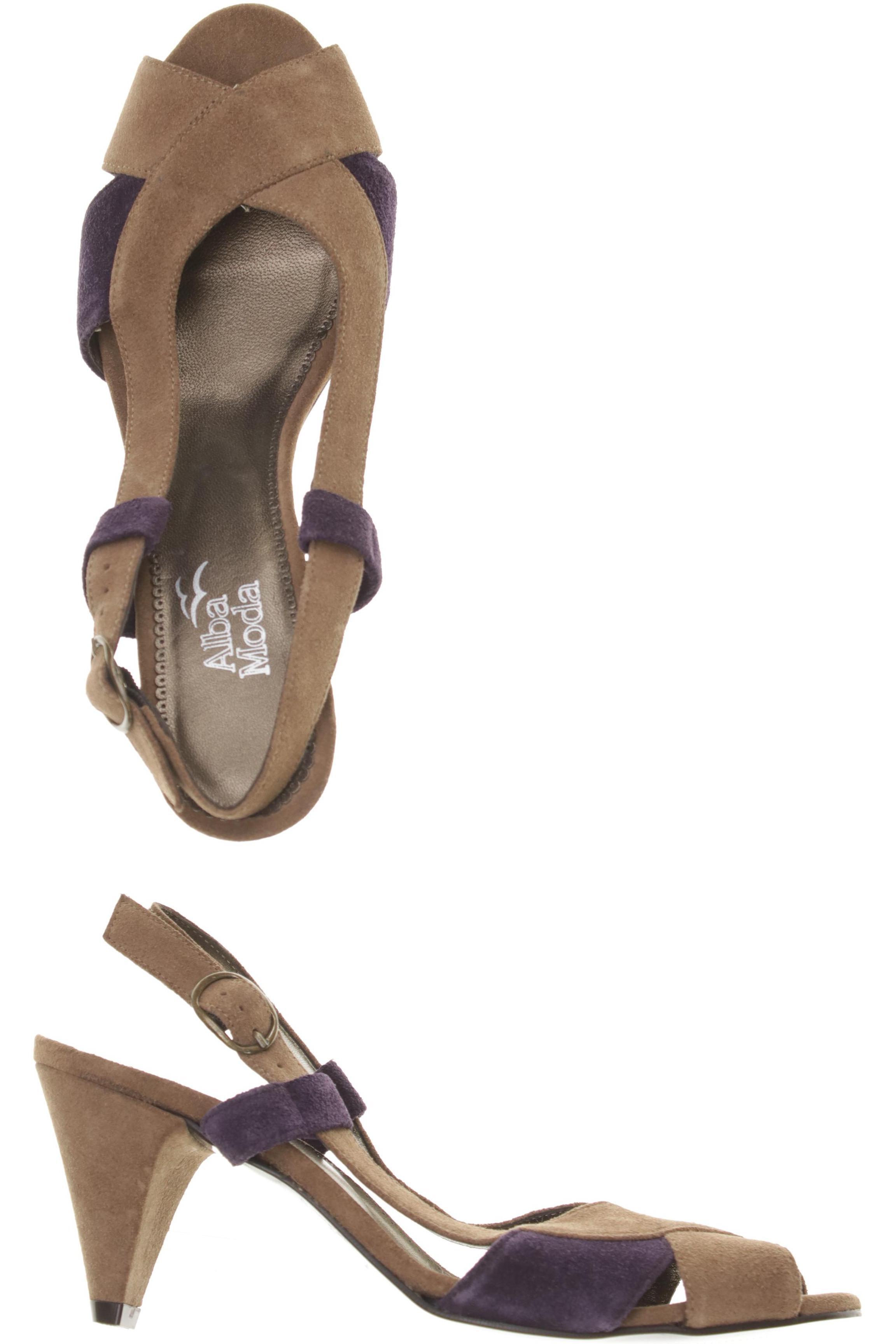 

Alba Moda Damen Sandale, braun, Gr. 40