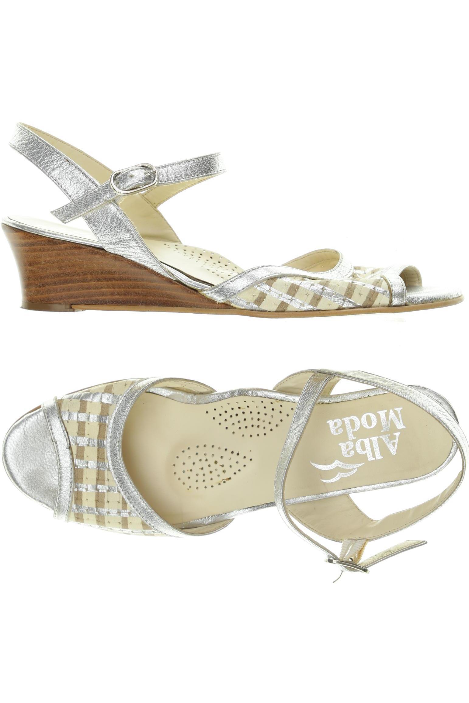

Alba Moda Damen Sandale, silber, Gr. 37