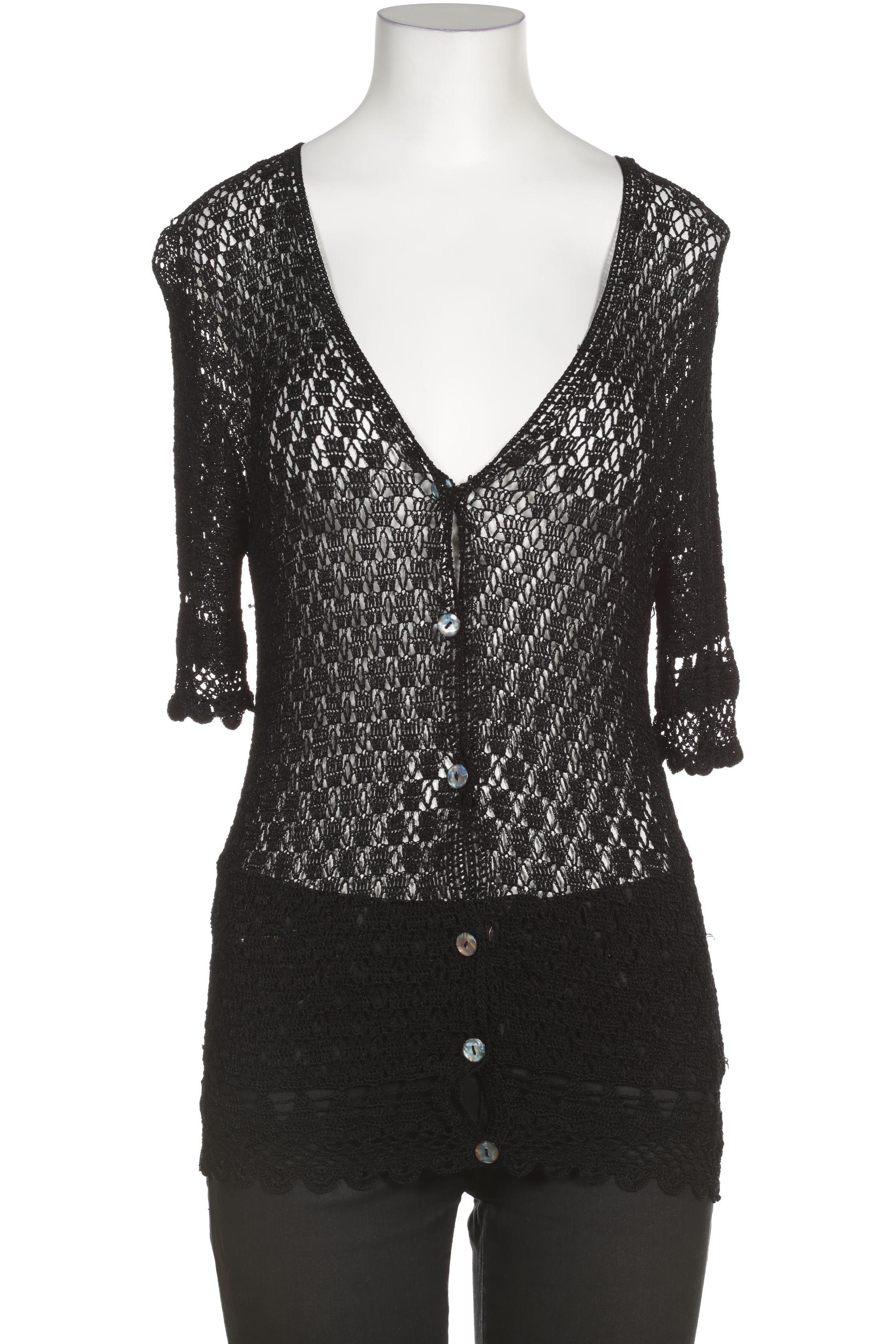 

Alba Moda Damen Strickjacke, schwarz, Gr.