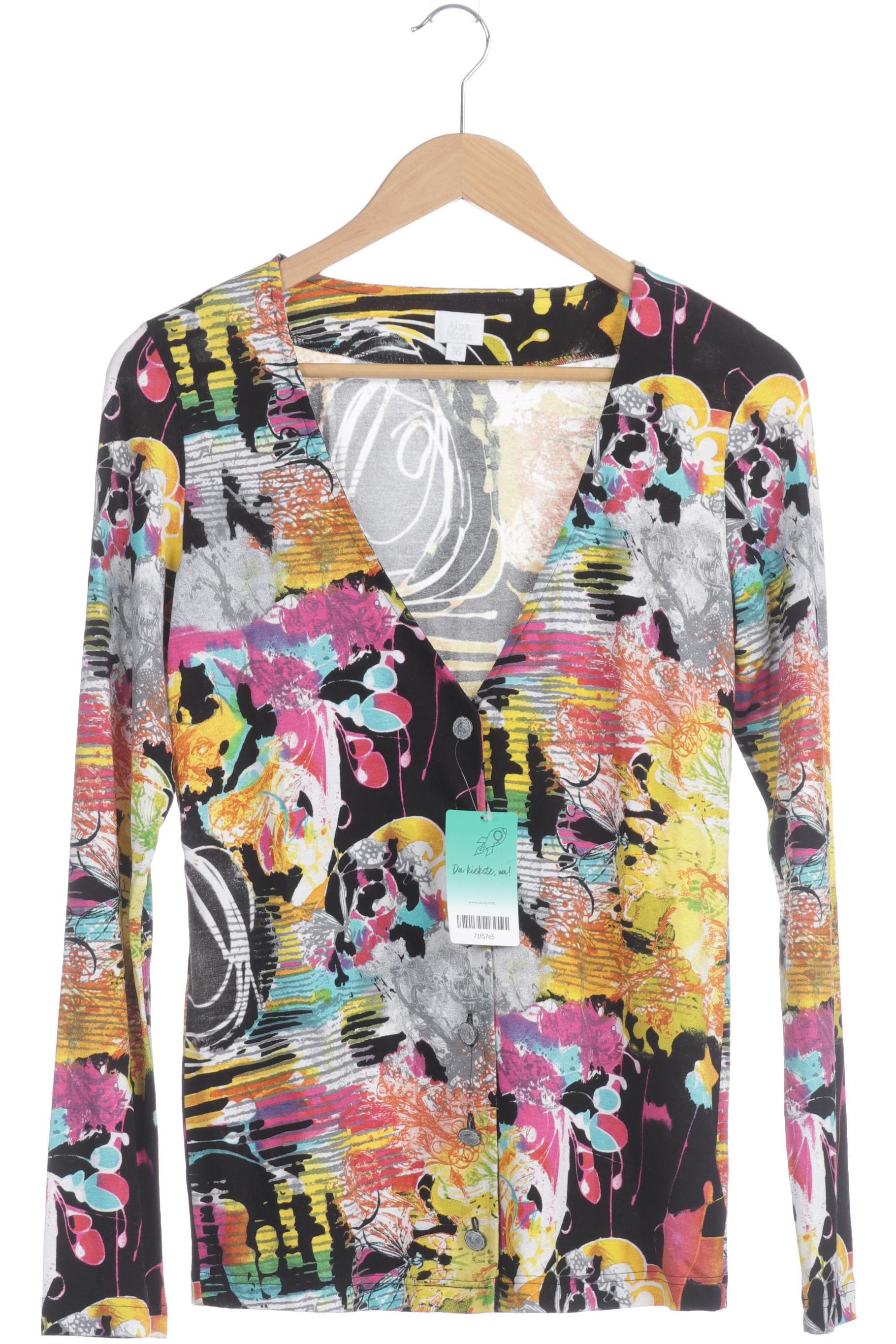 

Alba Moda Damen Strickjacke, mehrfarbig, Gr. 36