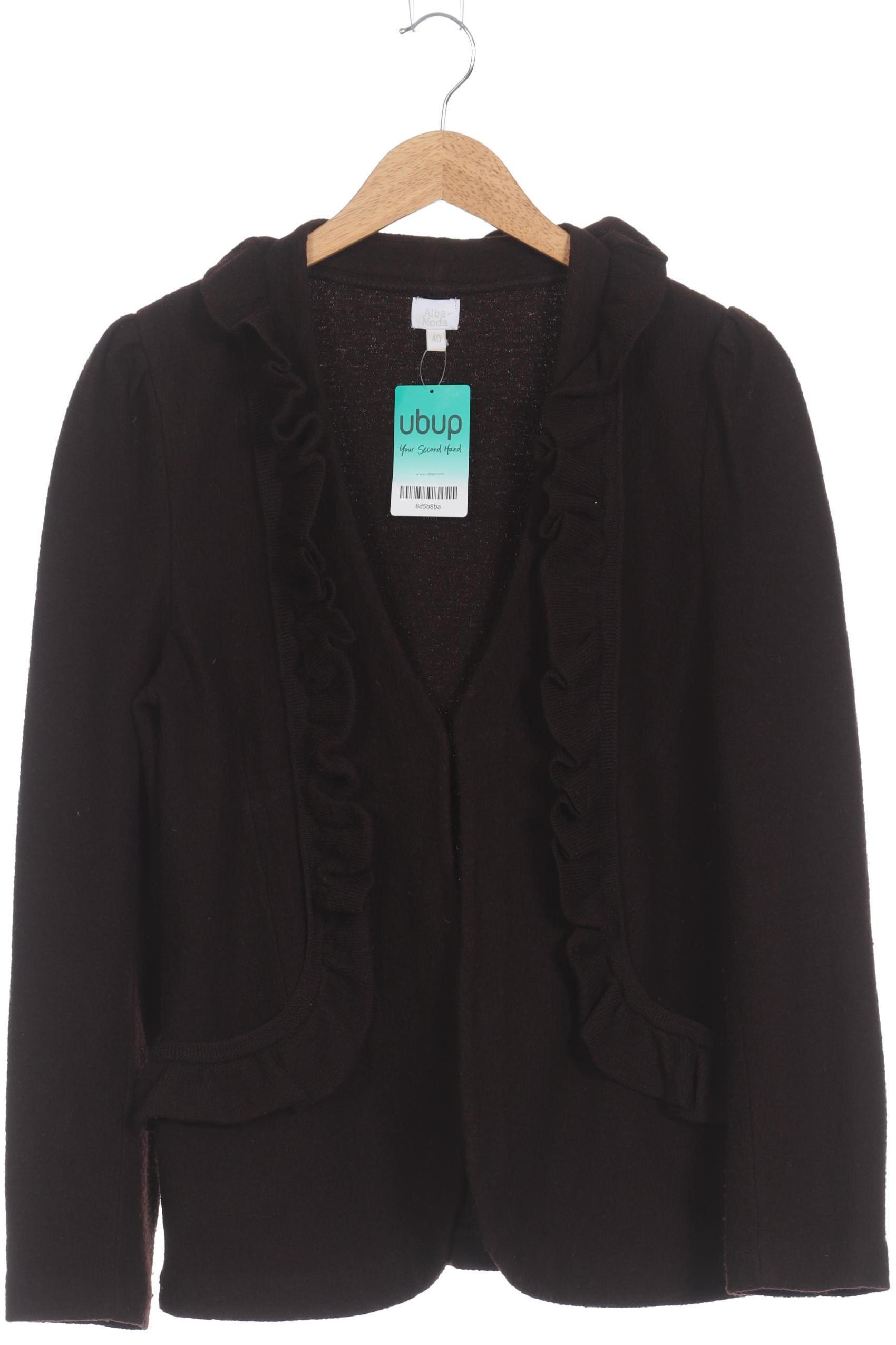 

Alba Moda Damen Strickjacke, braun, Gr. 40