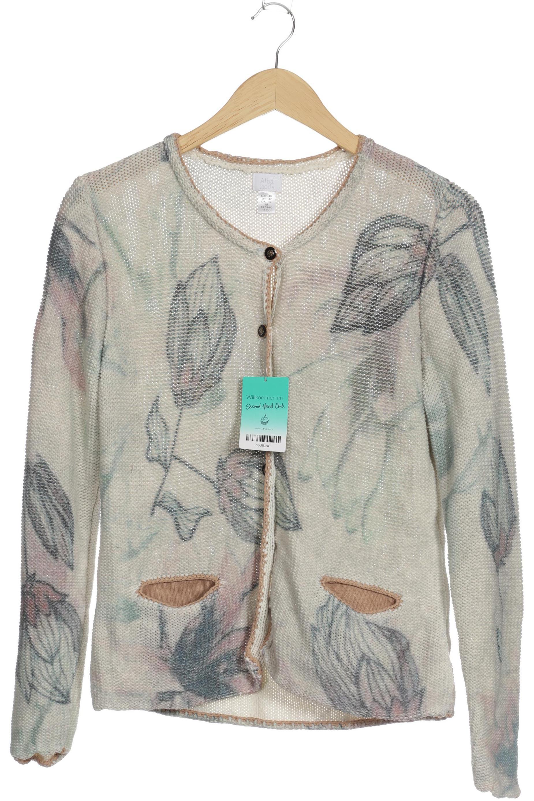 

Alba Moda Damen Strickjacke, grau, Gr. 40