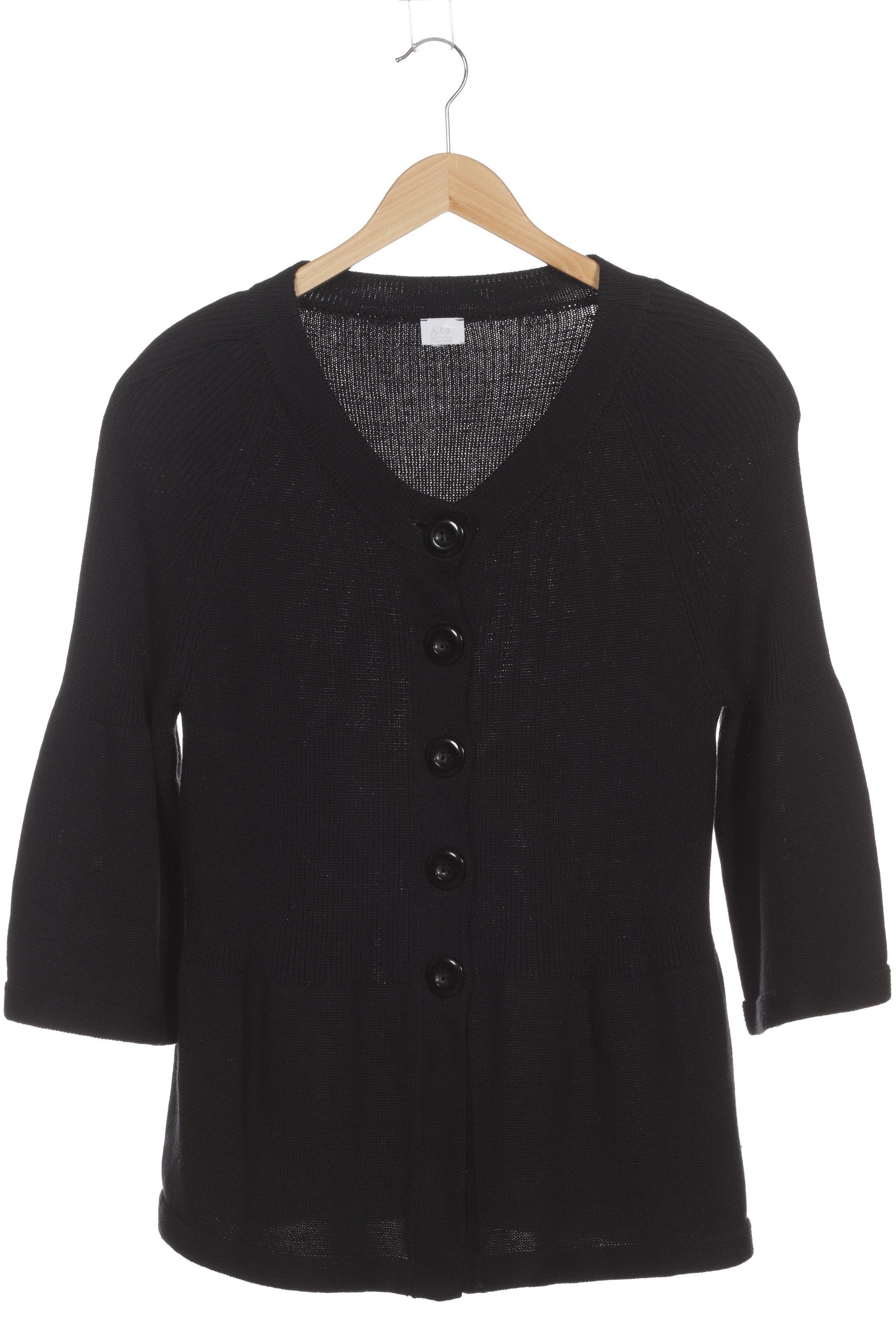 

Alba Moda Damen Strickjacke, blau, Gr.