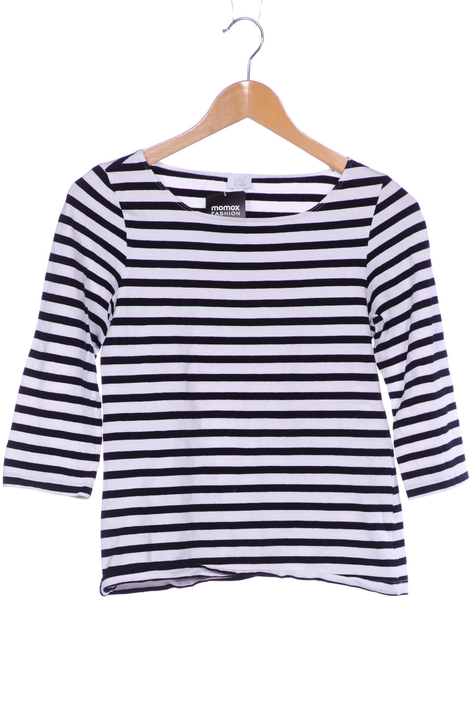 

Alba Moda Damen Langarmshirt, schwarz, Gr. 36