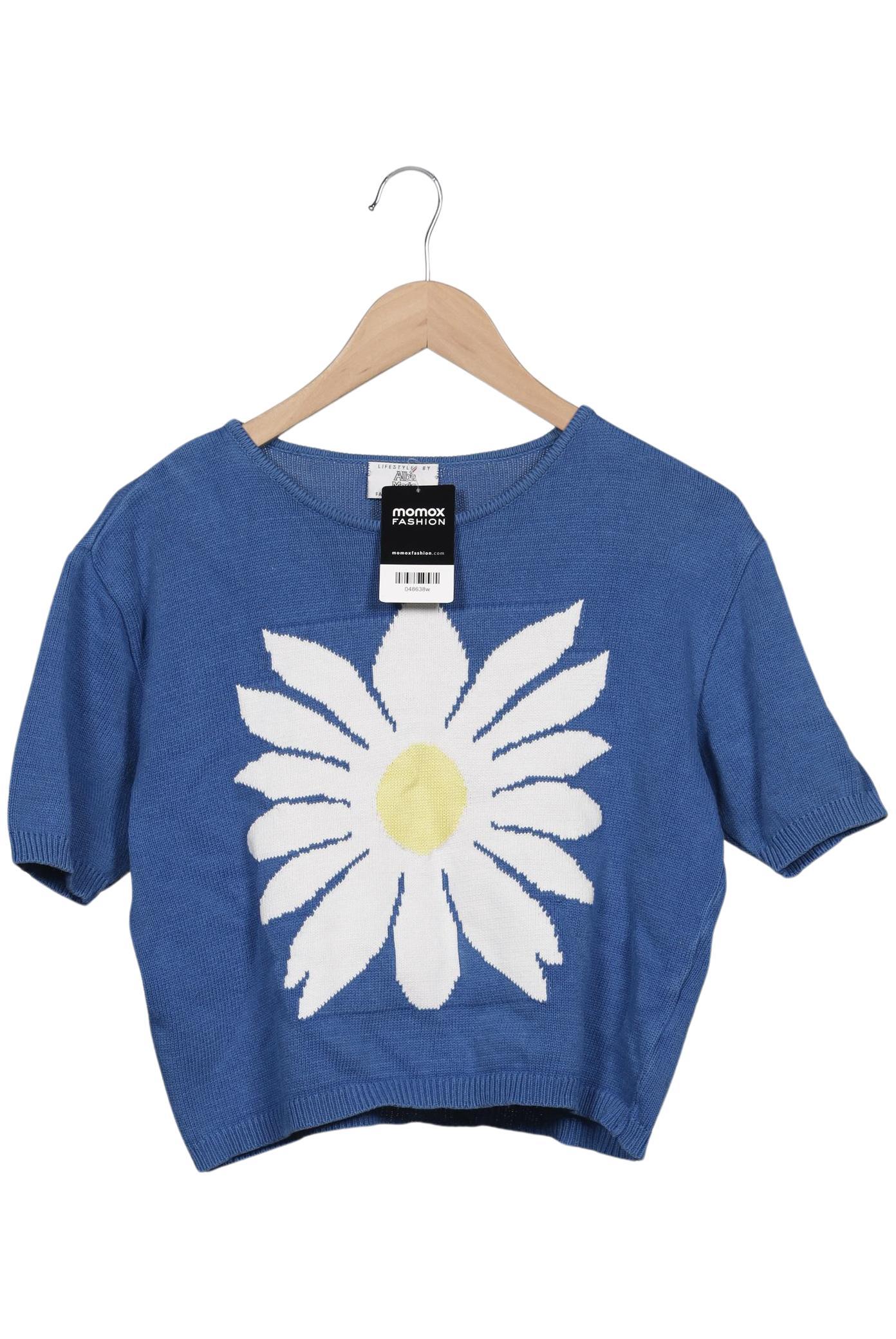 

Alba Moda Damen Pullover, blau, Gr. 36