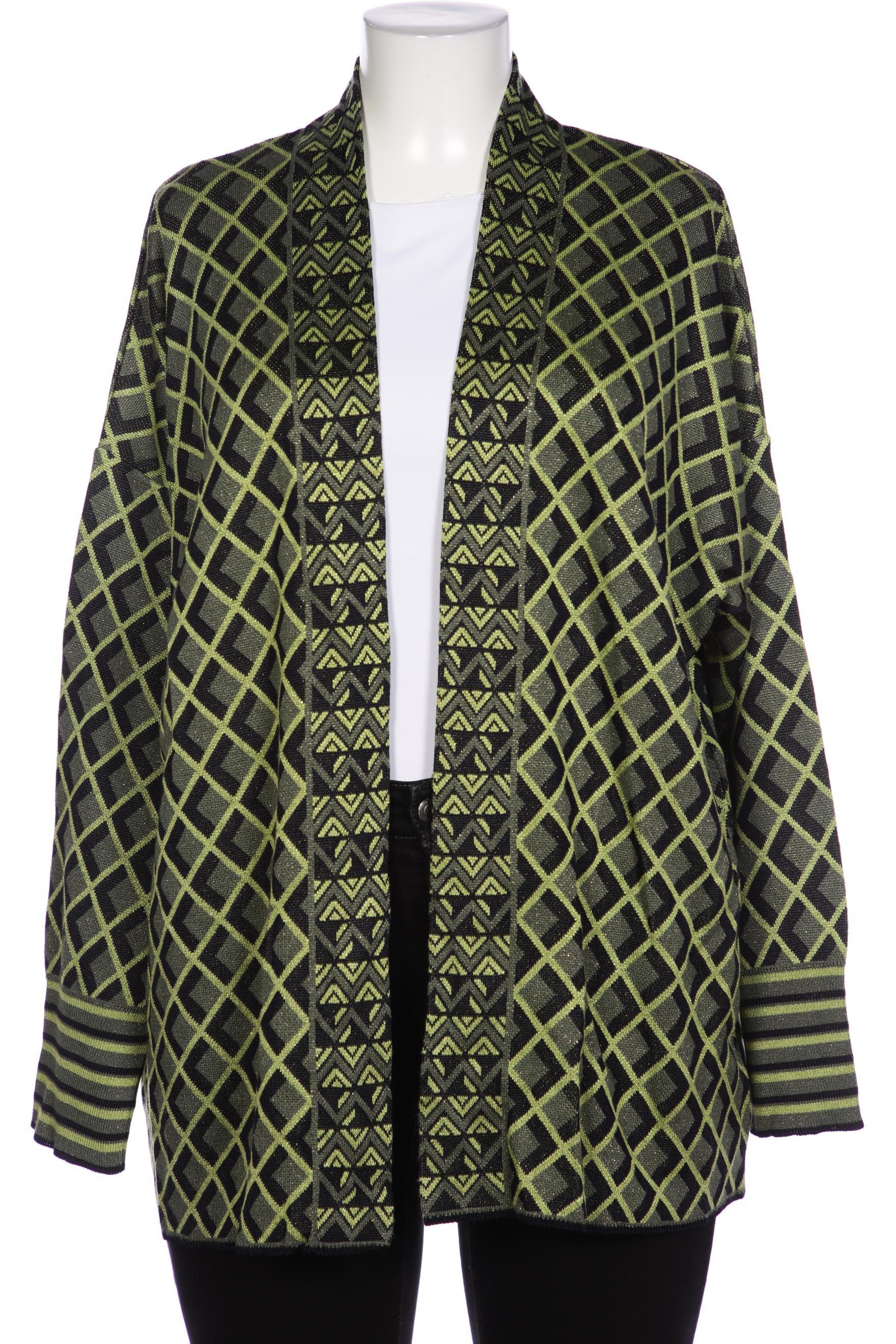 

Alba Moda Damen Strickjacke, grün, Gr. 48
