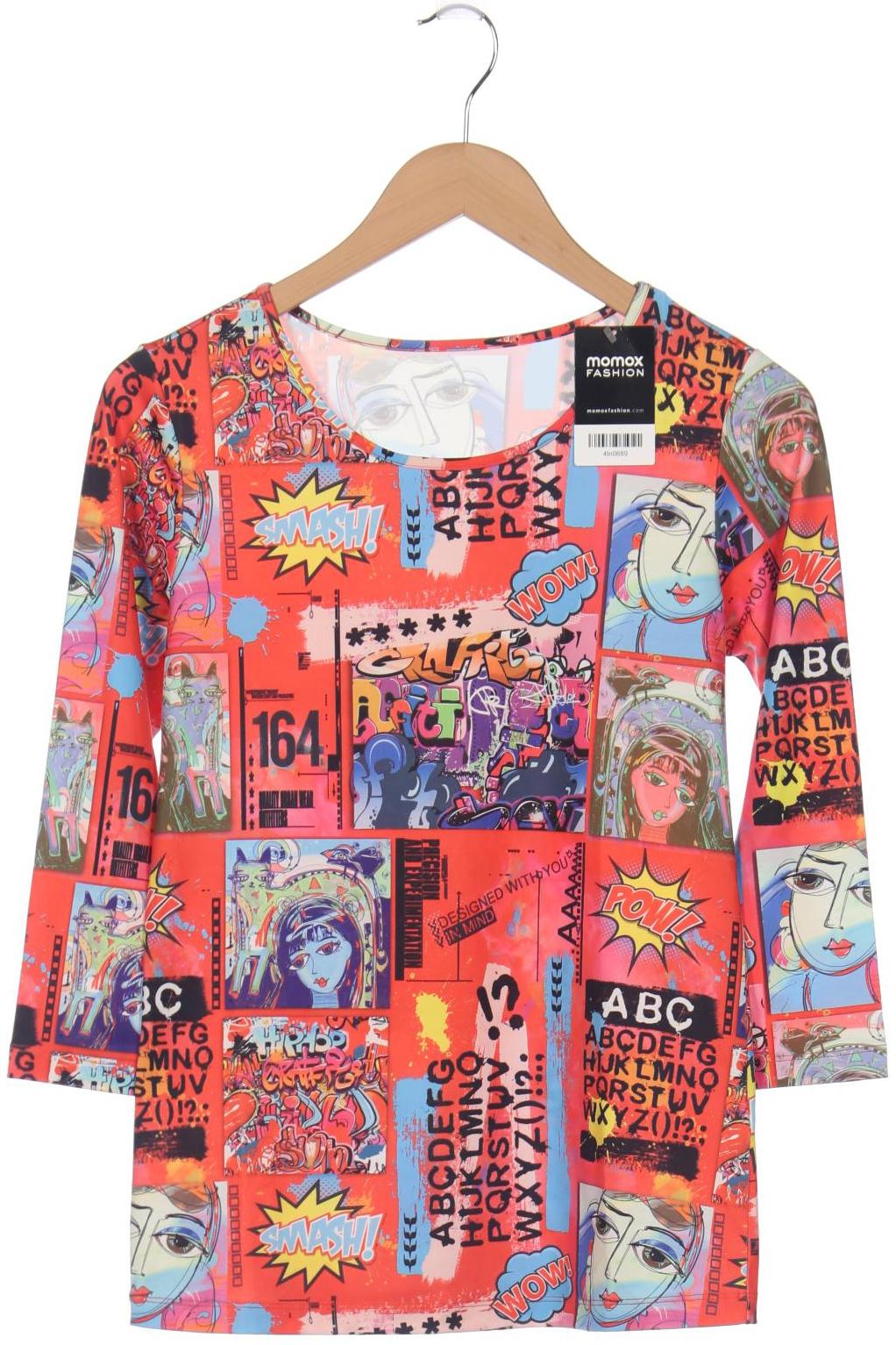 

Alba Moda Damen Langarmshirt, mehrfarbig, Gr. 38