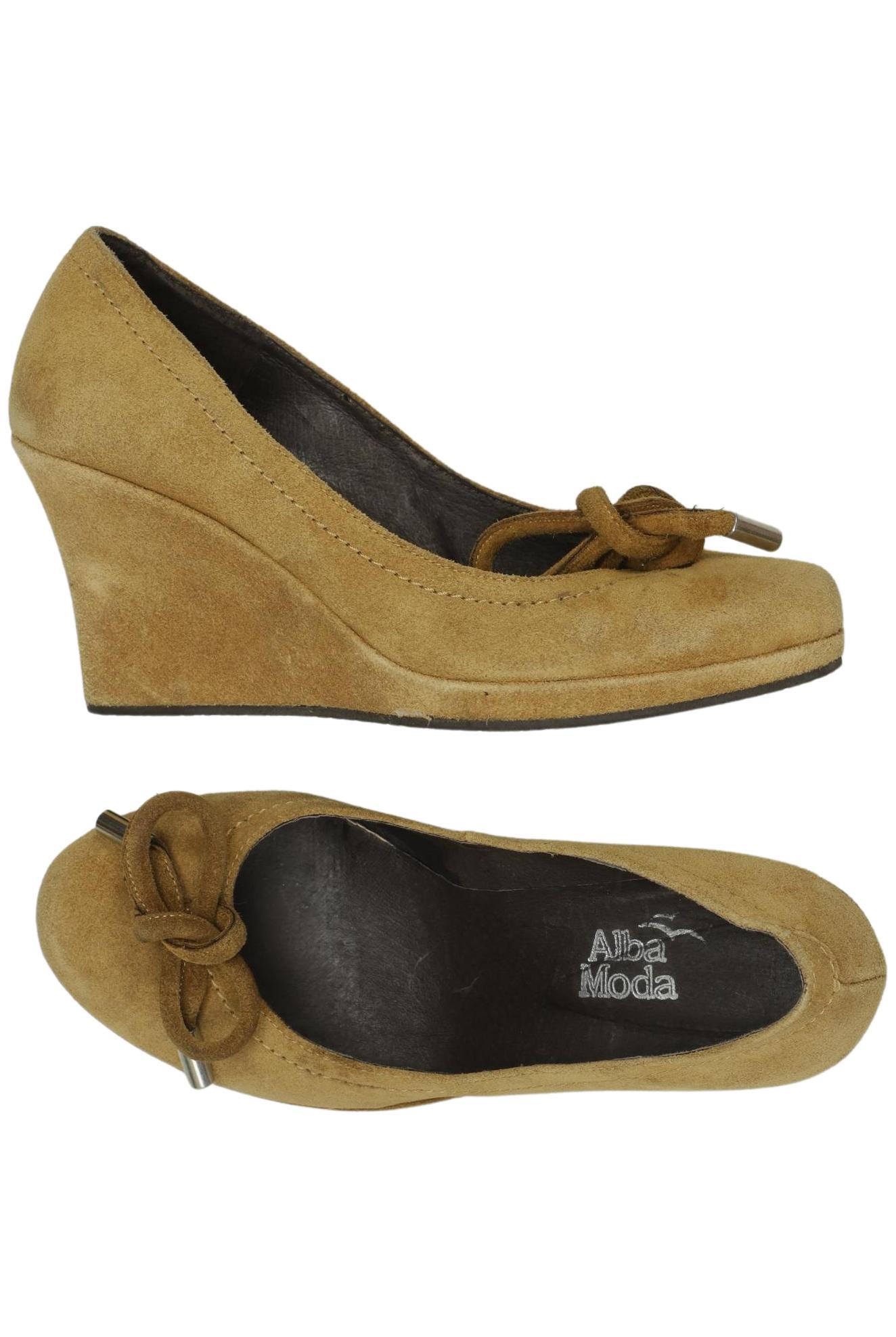 

Alba Moda Damen Pumps, beige, Gr. 5