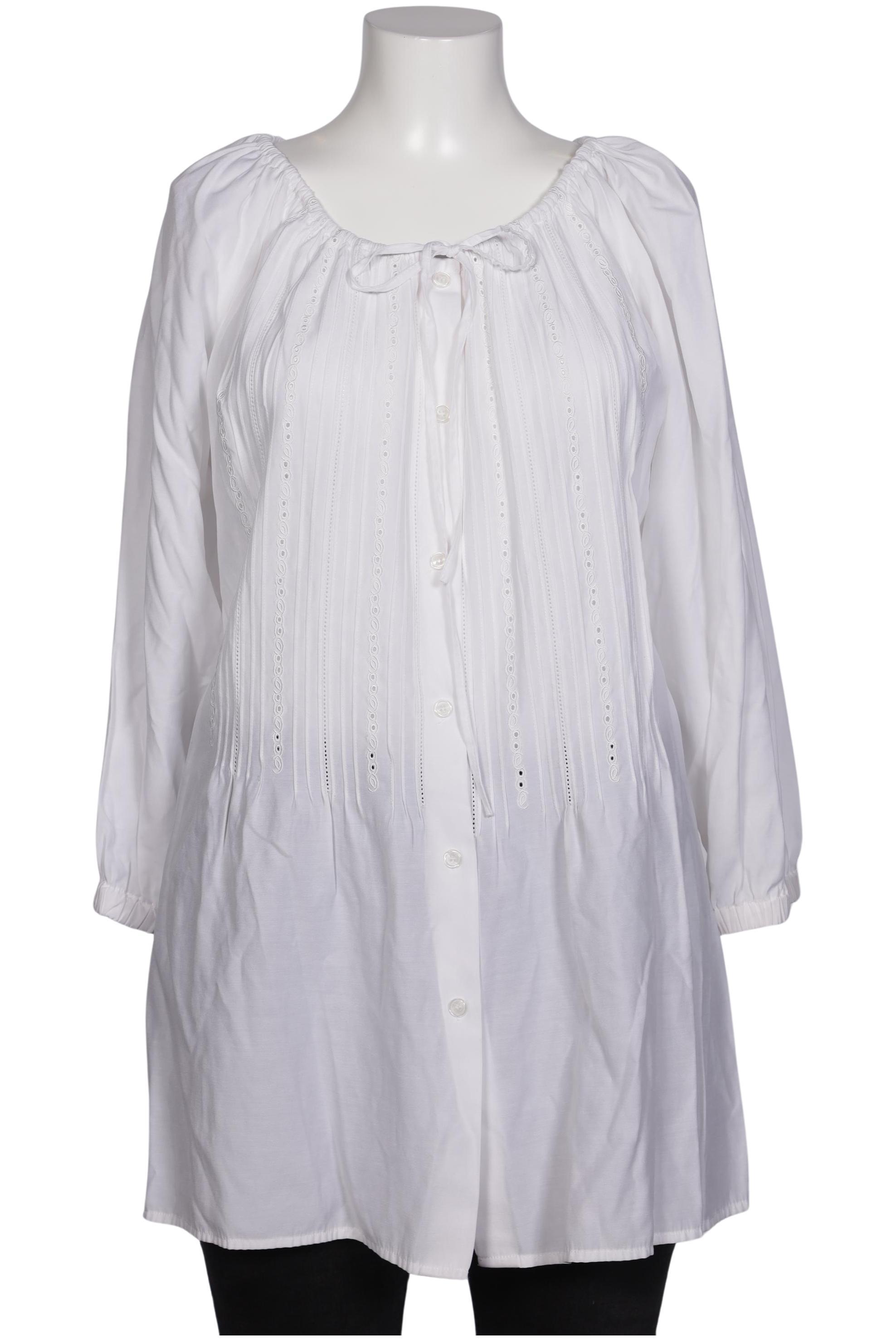 

Alba Moda Damen Bluse, weiß, Gr. 46