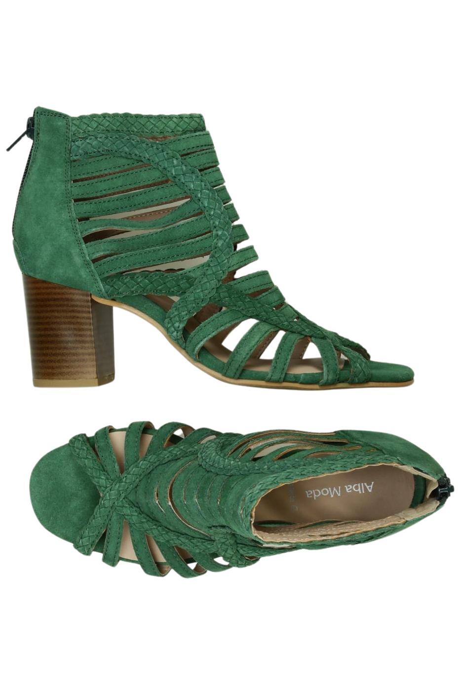 

Alba Moda Damen Sandale, grün, Gr. 37