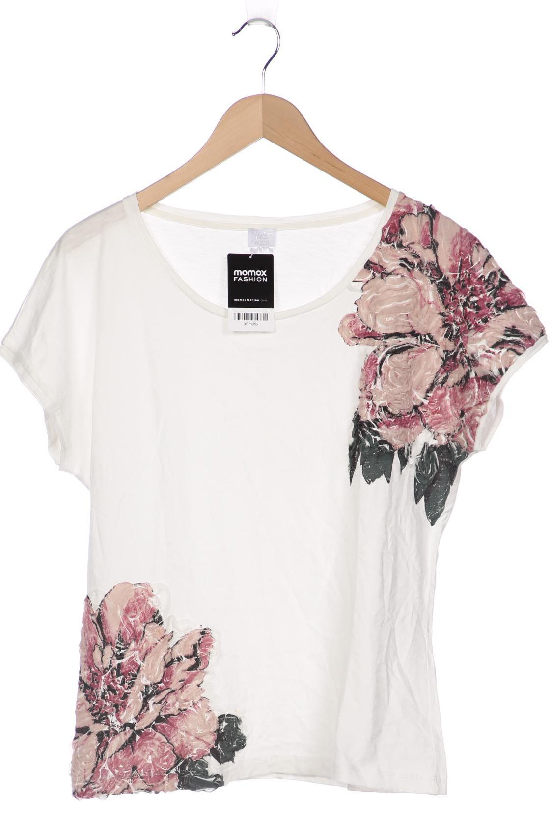 

Alba Moda Damen T-Shirt, weiß