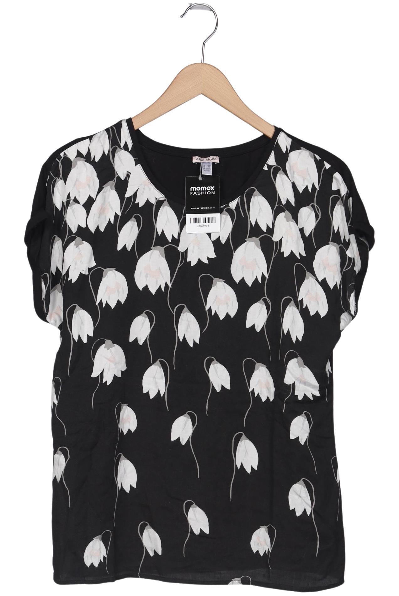 

Alba Moda Damen T-Shirt, schwarz, Gr. 42