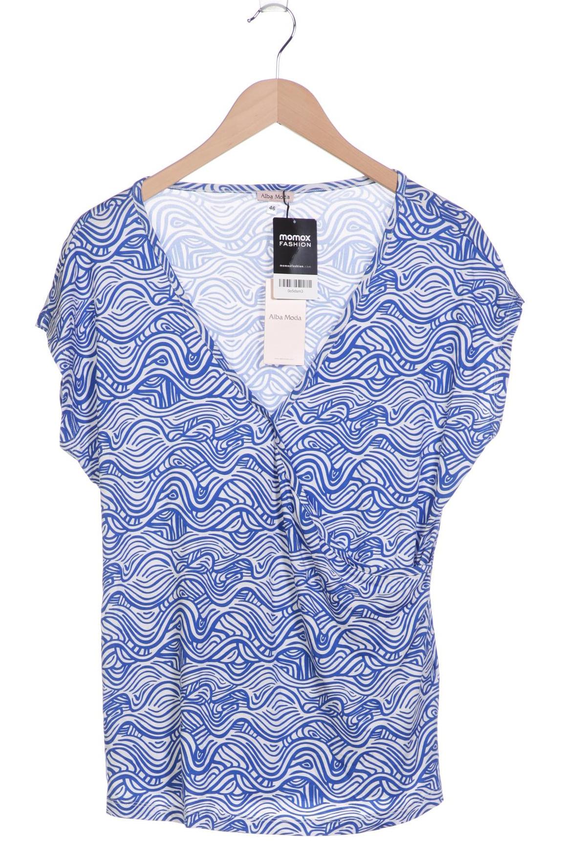 

Alba Moda Damen T-Shirt, weiß, Gr. 46