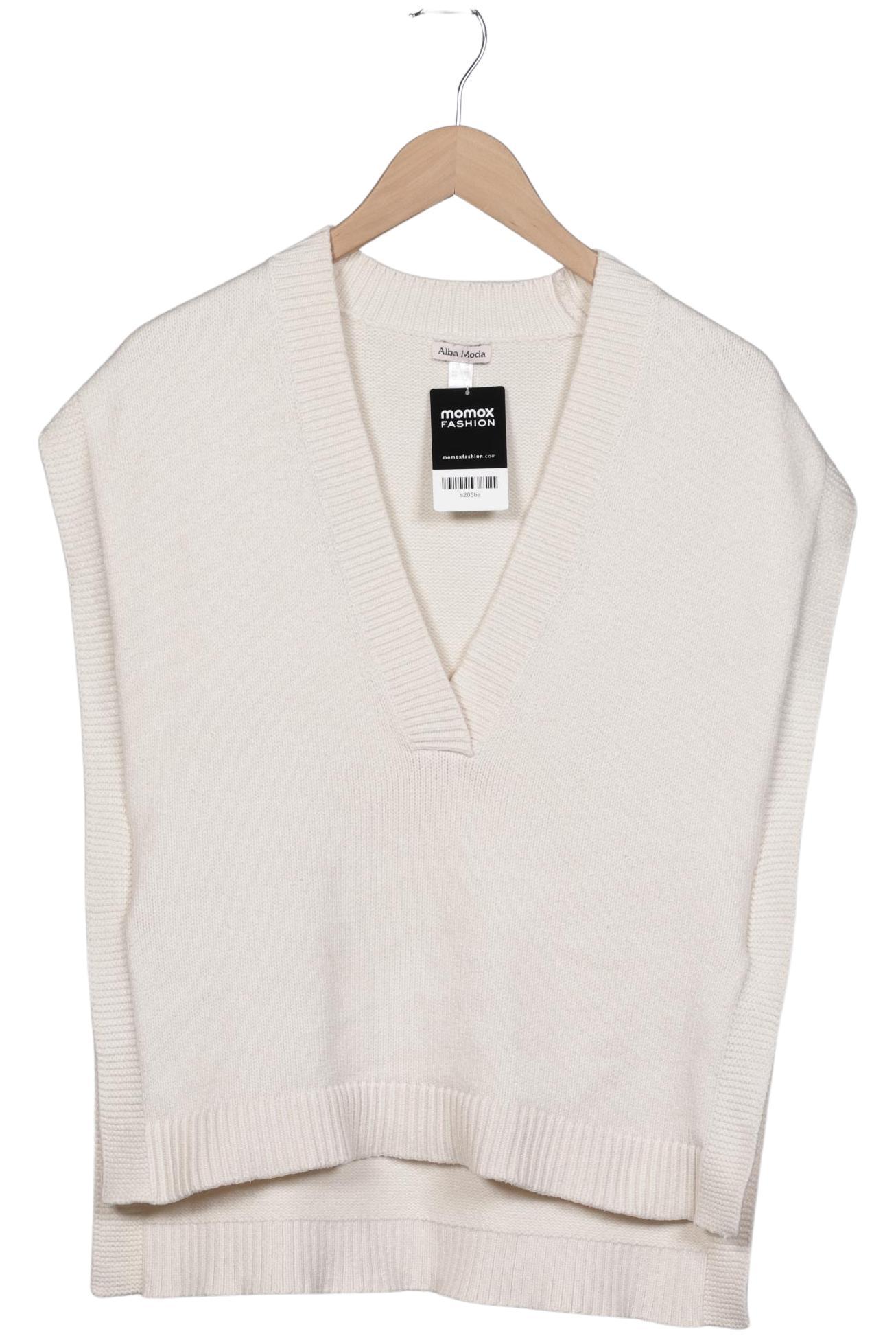 

Alba Moda Damen Pullover, cremeweiß, Gr. 34