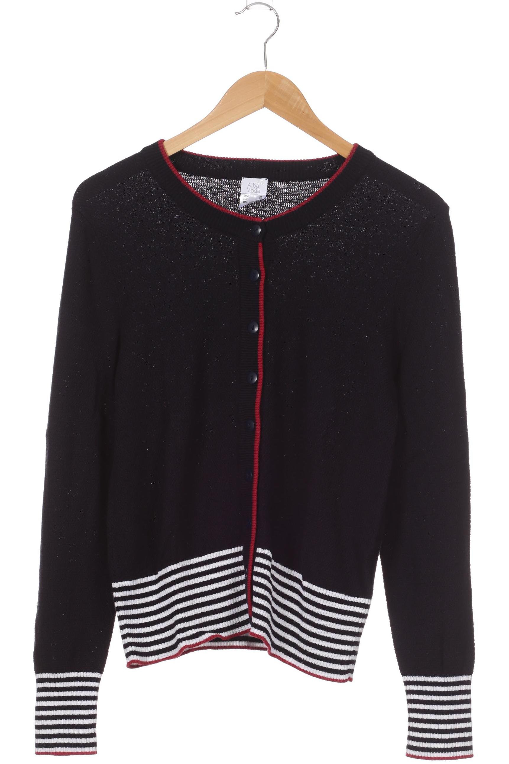 

Alba Moda Damen Strickjacke, blau, Gr. 36