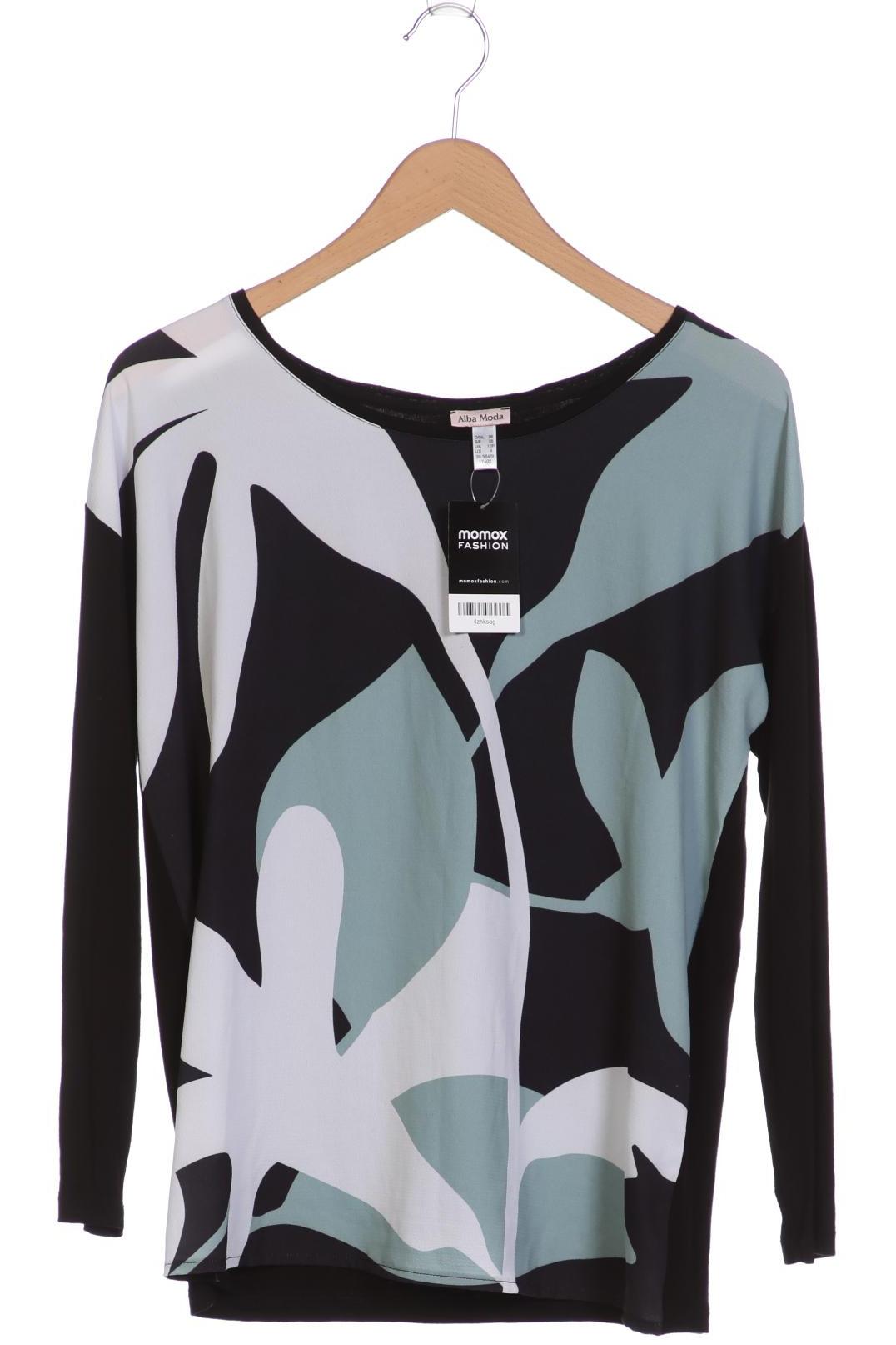 

Alba Moda Damen Langarmshirt, schwarz, Gr. 36